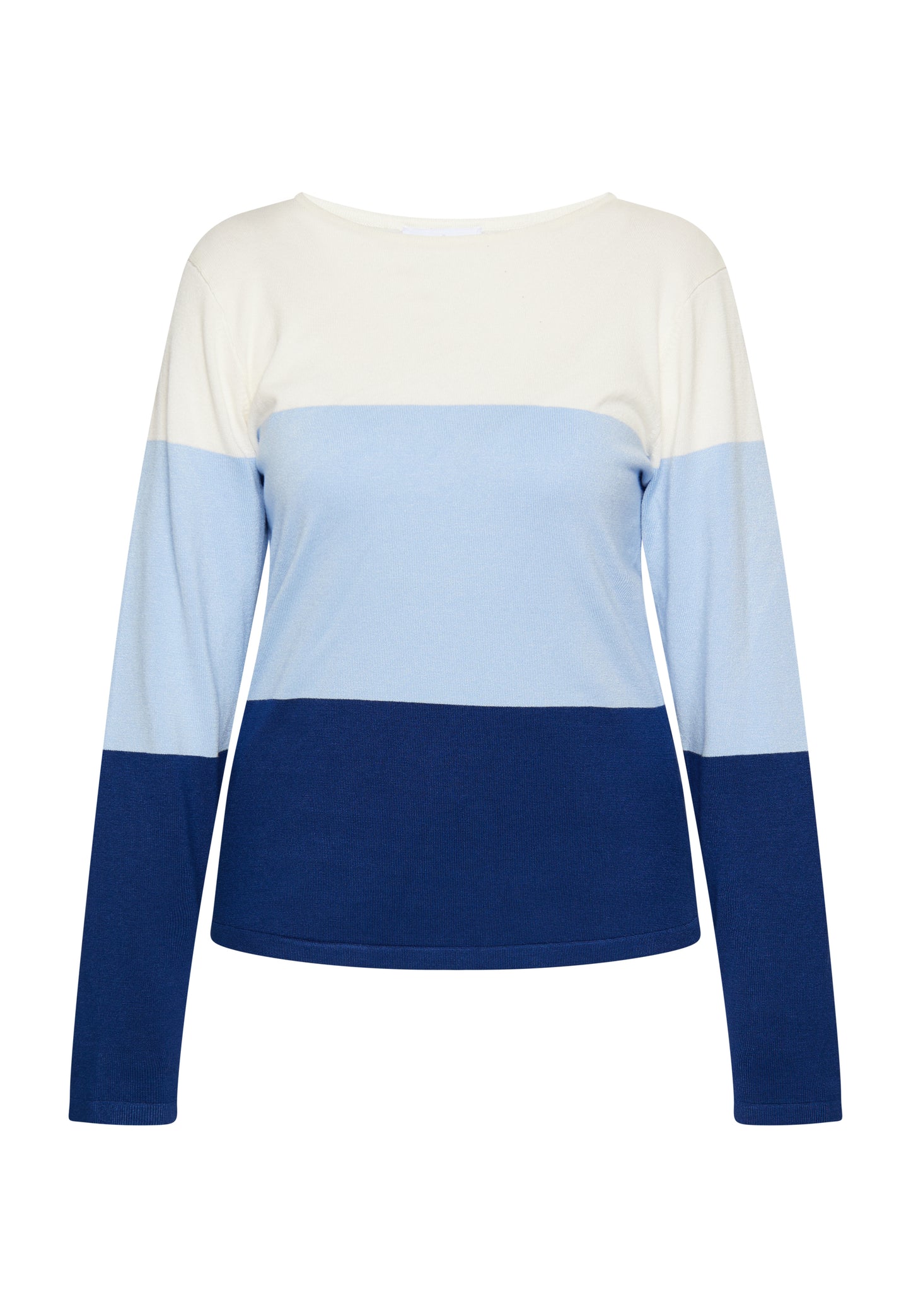 usha BLUE LABEL damski sweter w delikatne paski