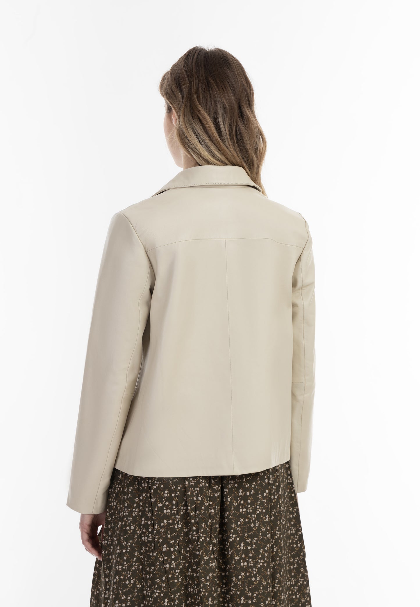 DreiMaster Vintage women's leather blazer