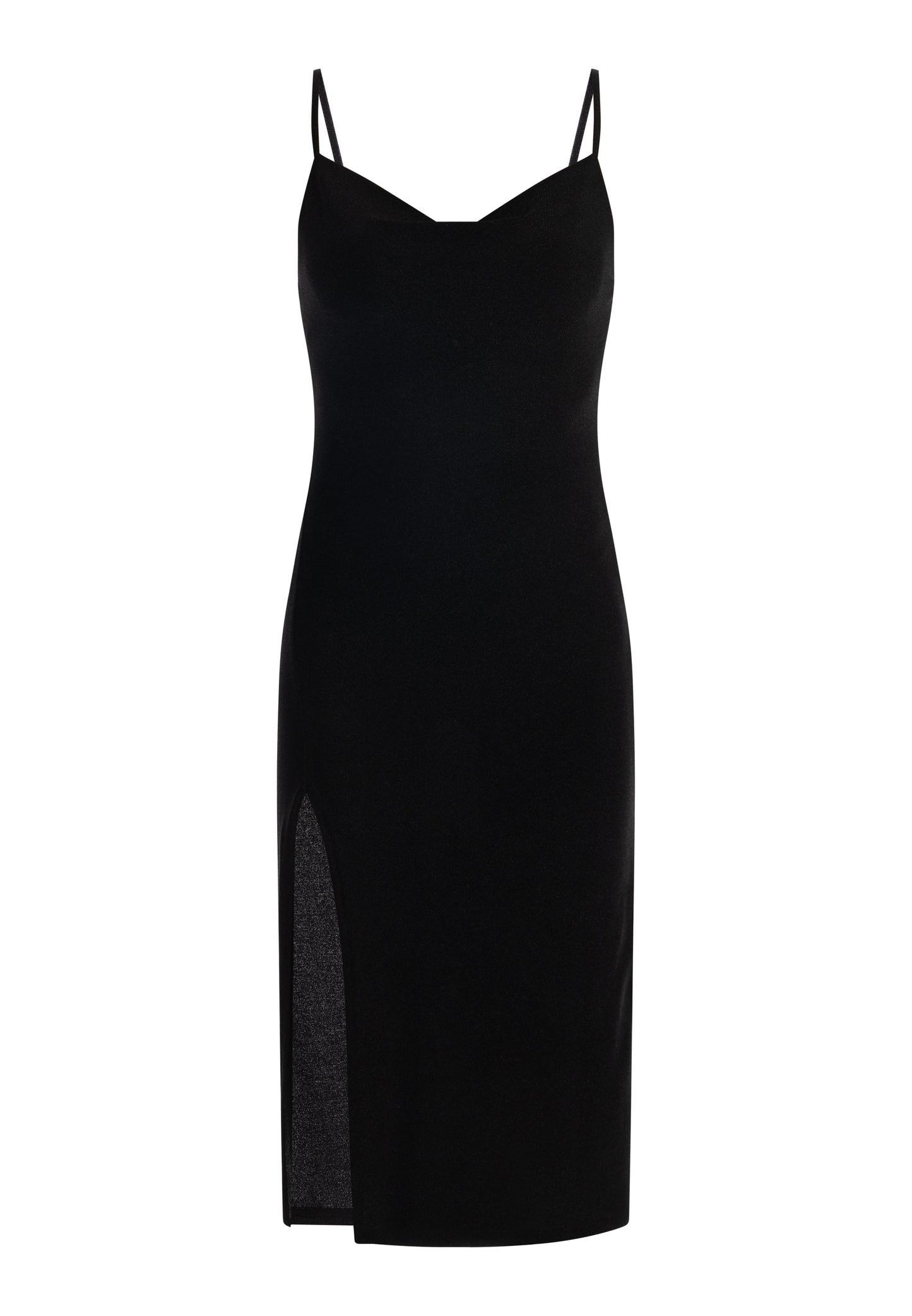 faina women's evening dress with spaghetti straps