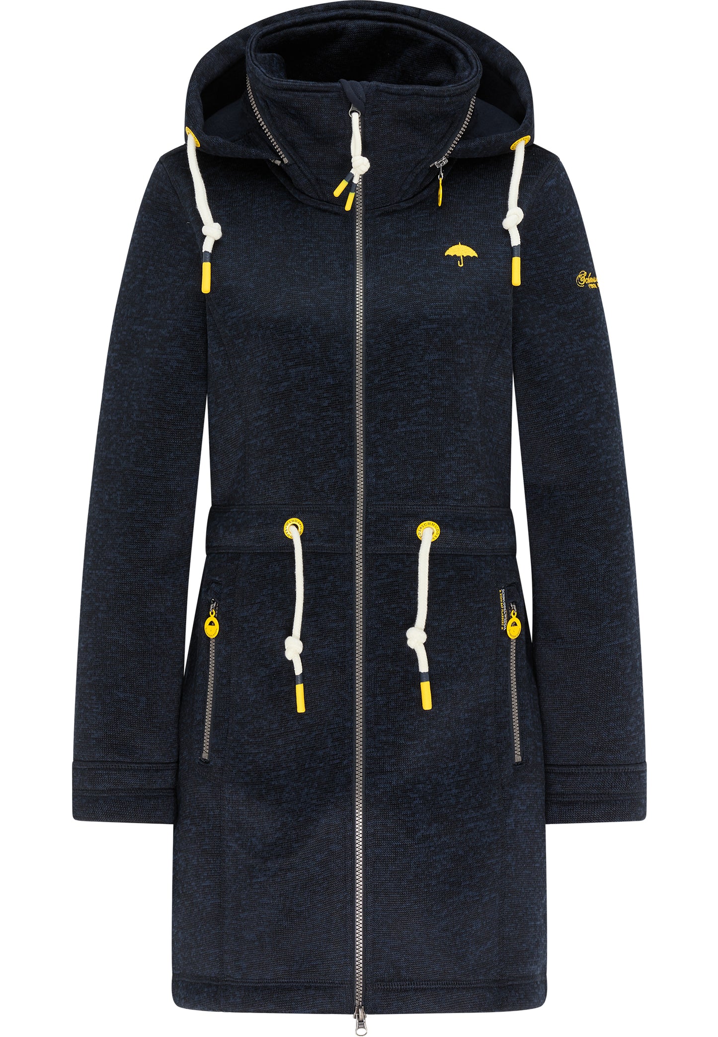 Schmuddelwedda women's knit fleece coat