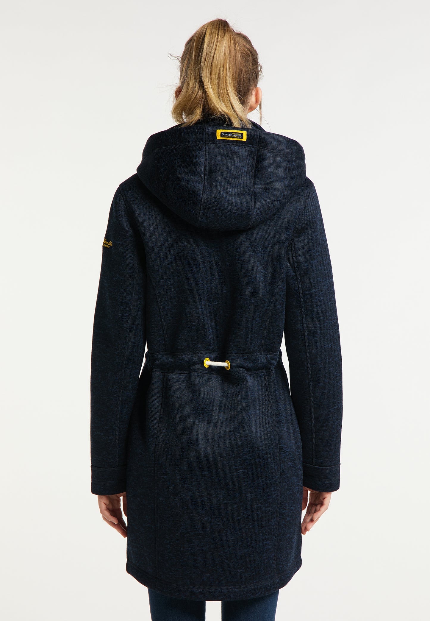 Schmuddelwedda women's knit fleece coat