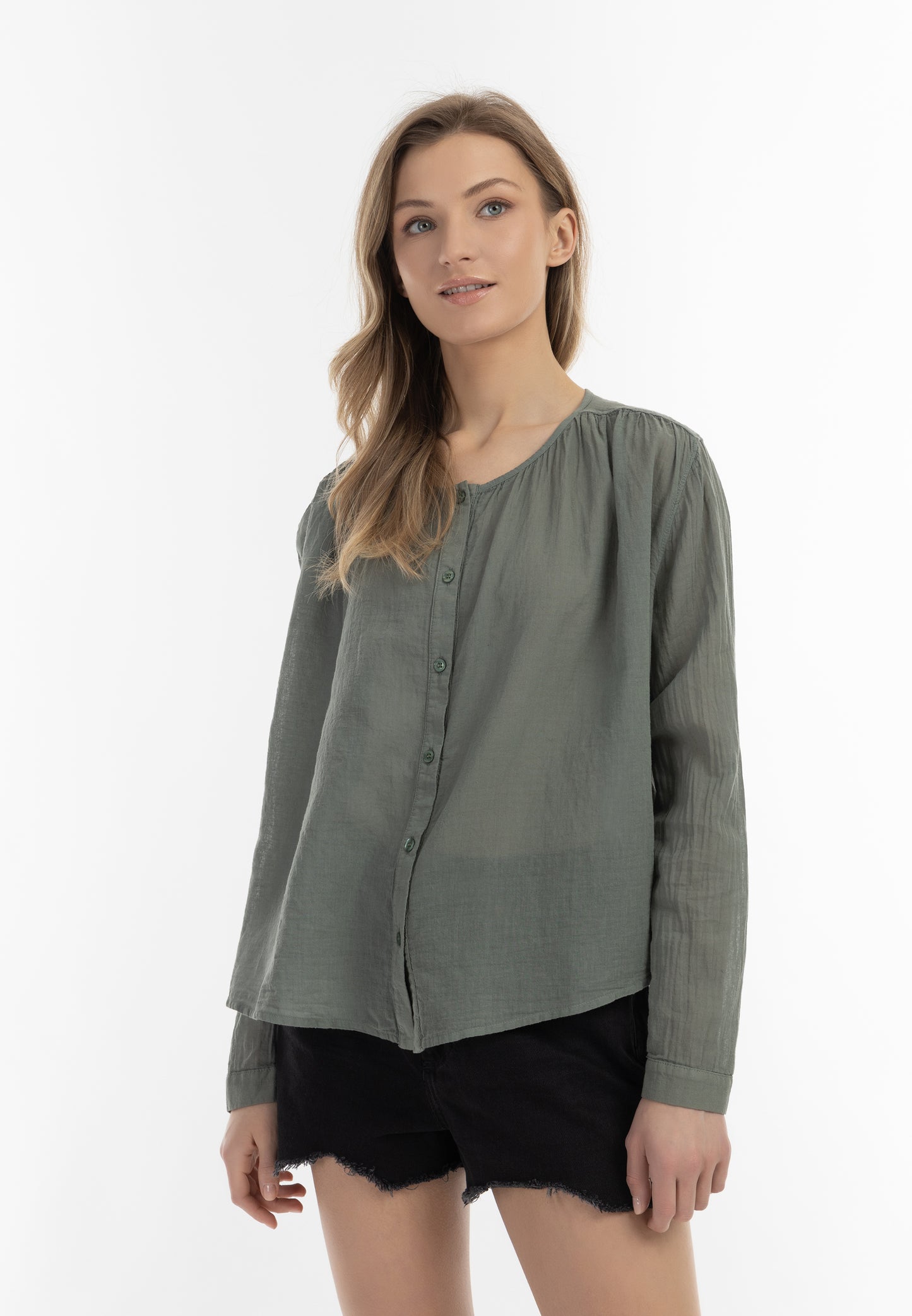 DreiMaster Vintage women's long sleeve blouse