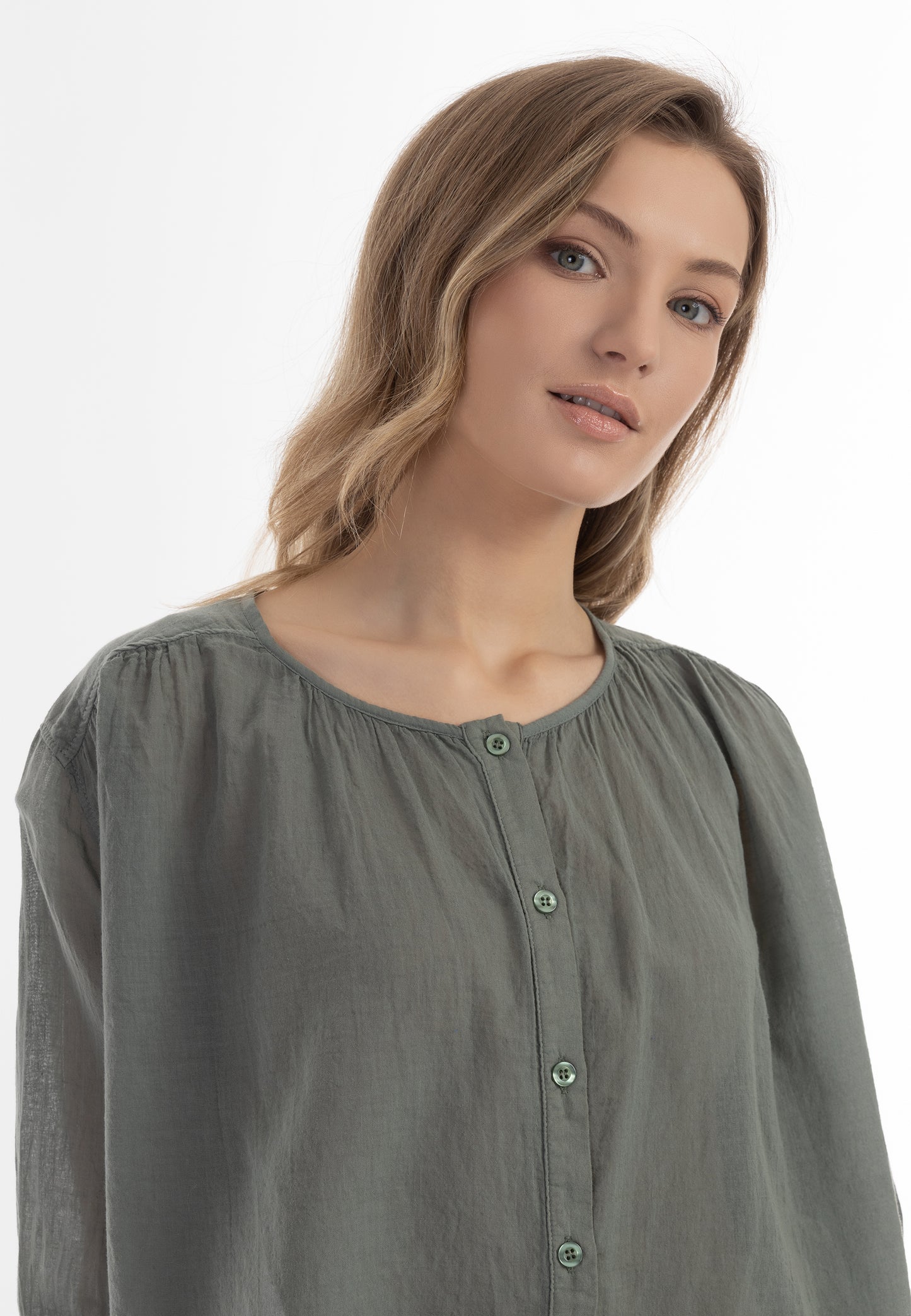 DreiMaster Vintage women's long sleeve blouse