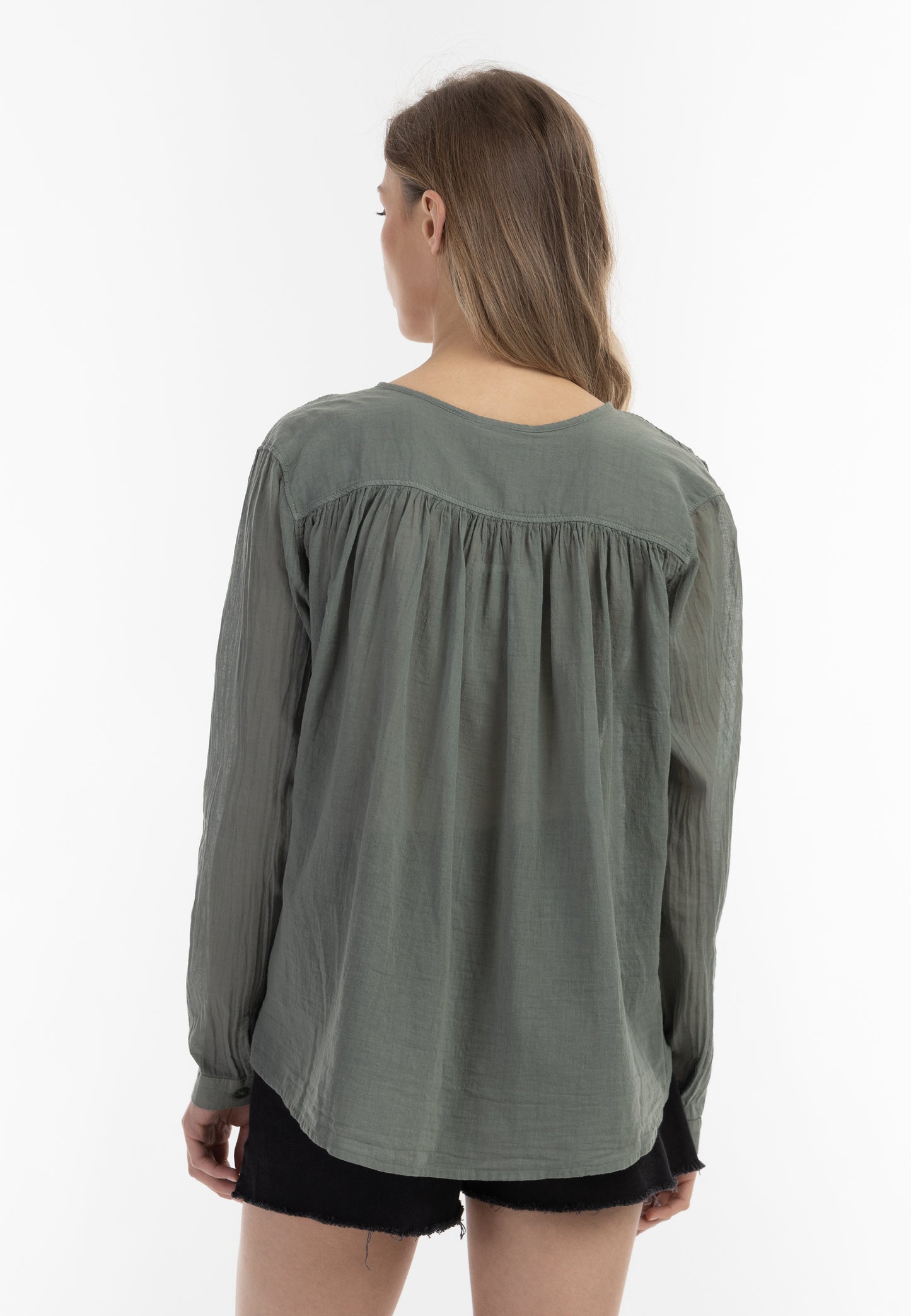 DreiMaster Vintage women's long sleeve blouse