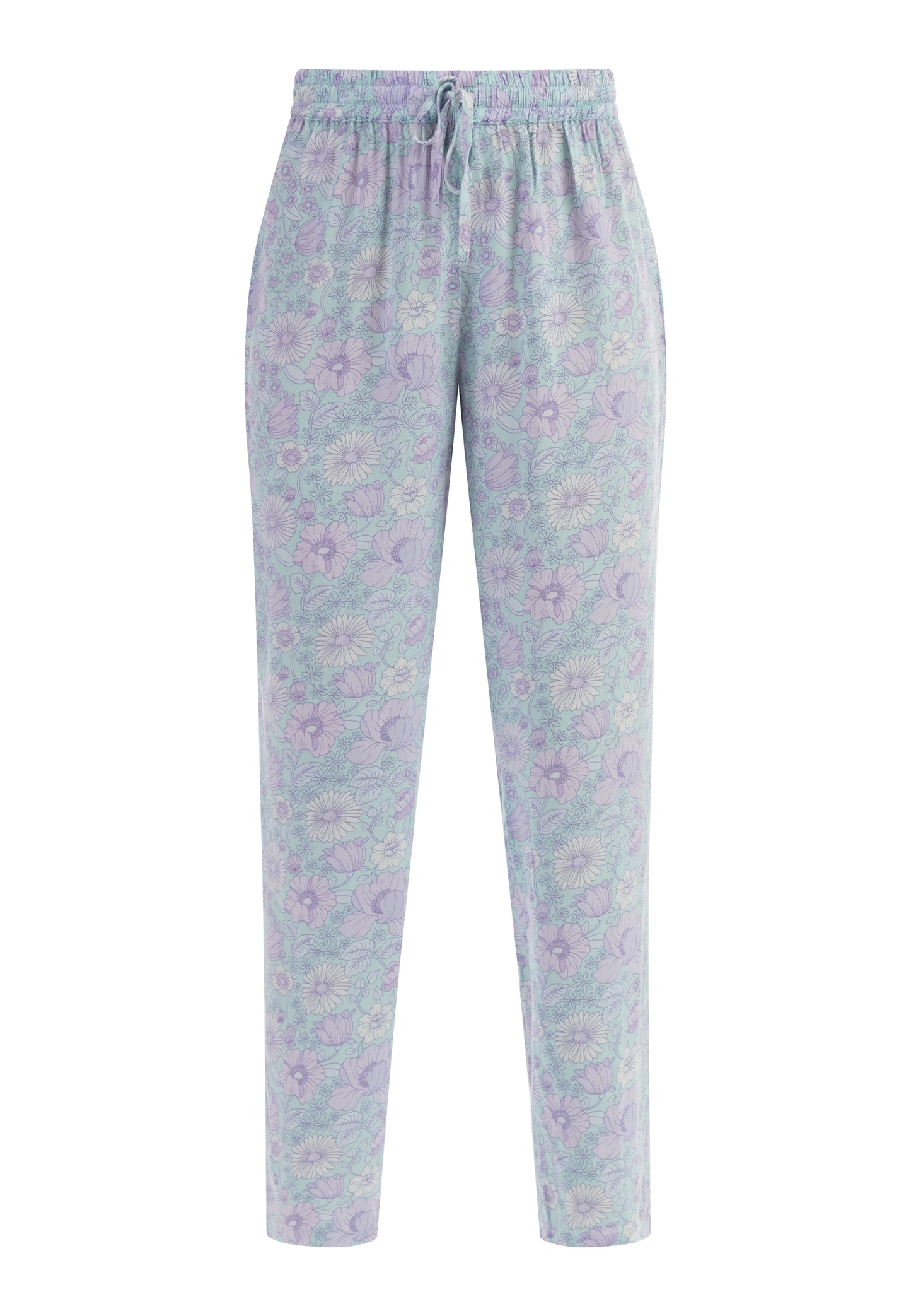 usha women's fabric trousers