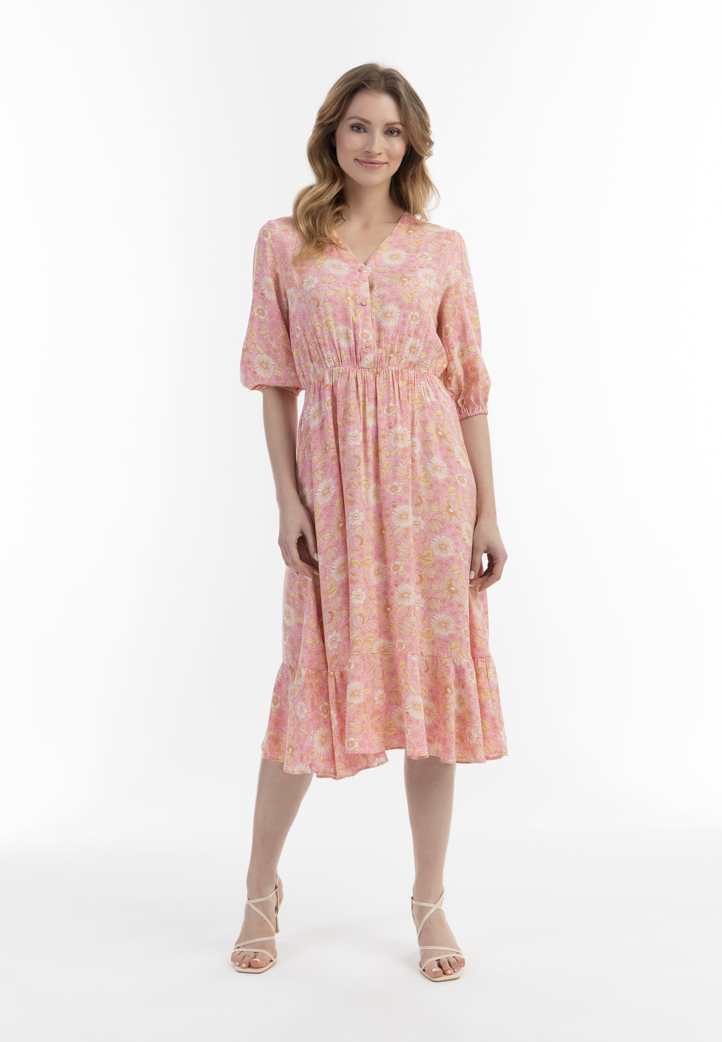 usha women's midi dress