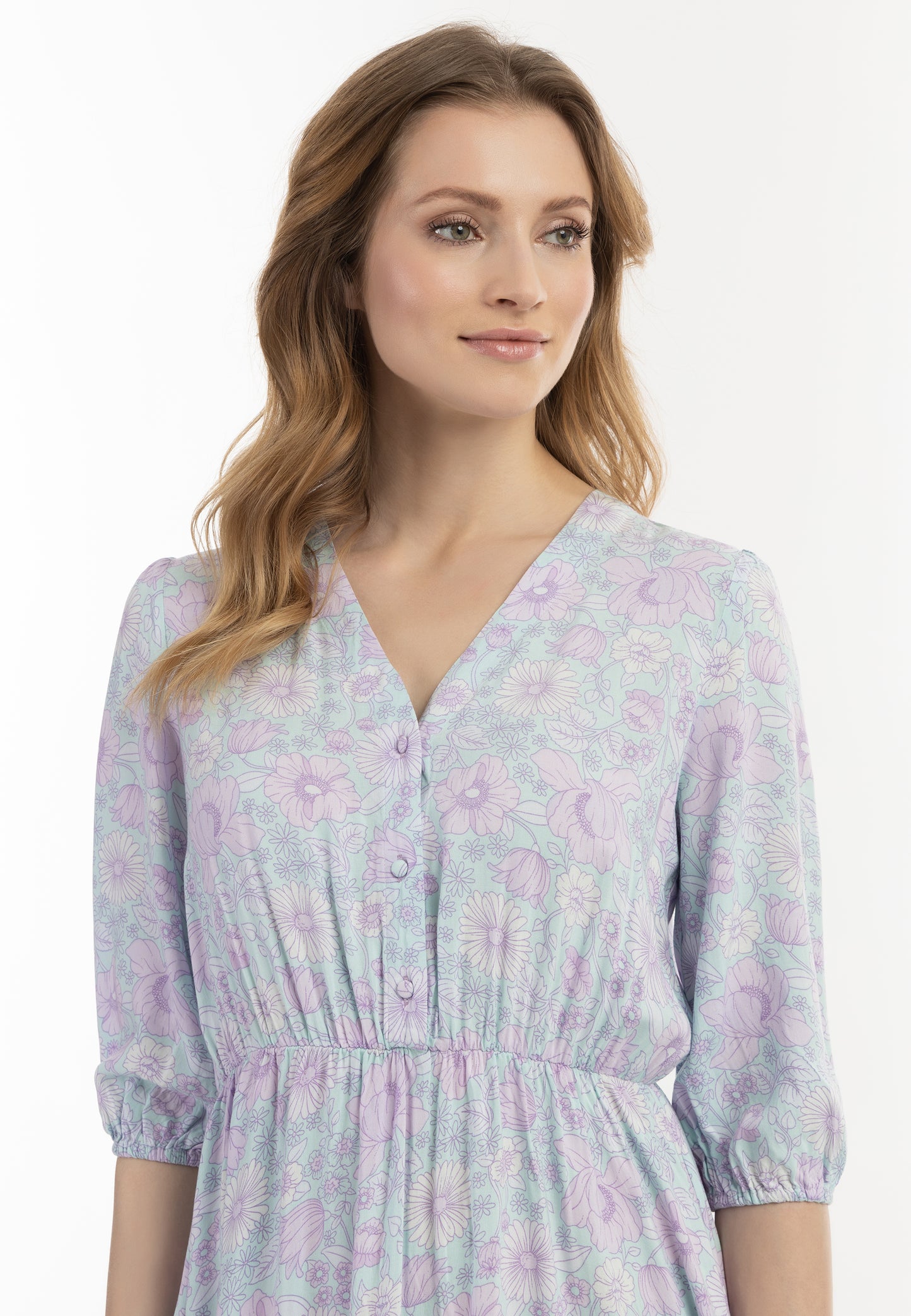 usha women's midi dress