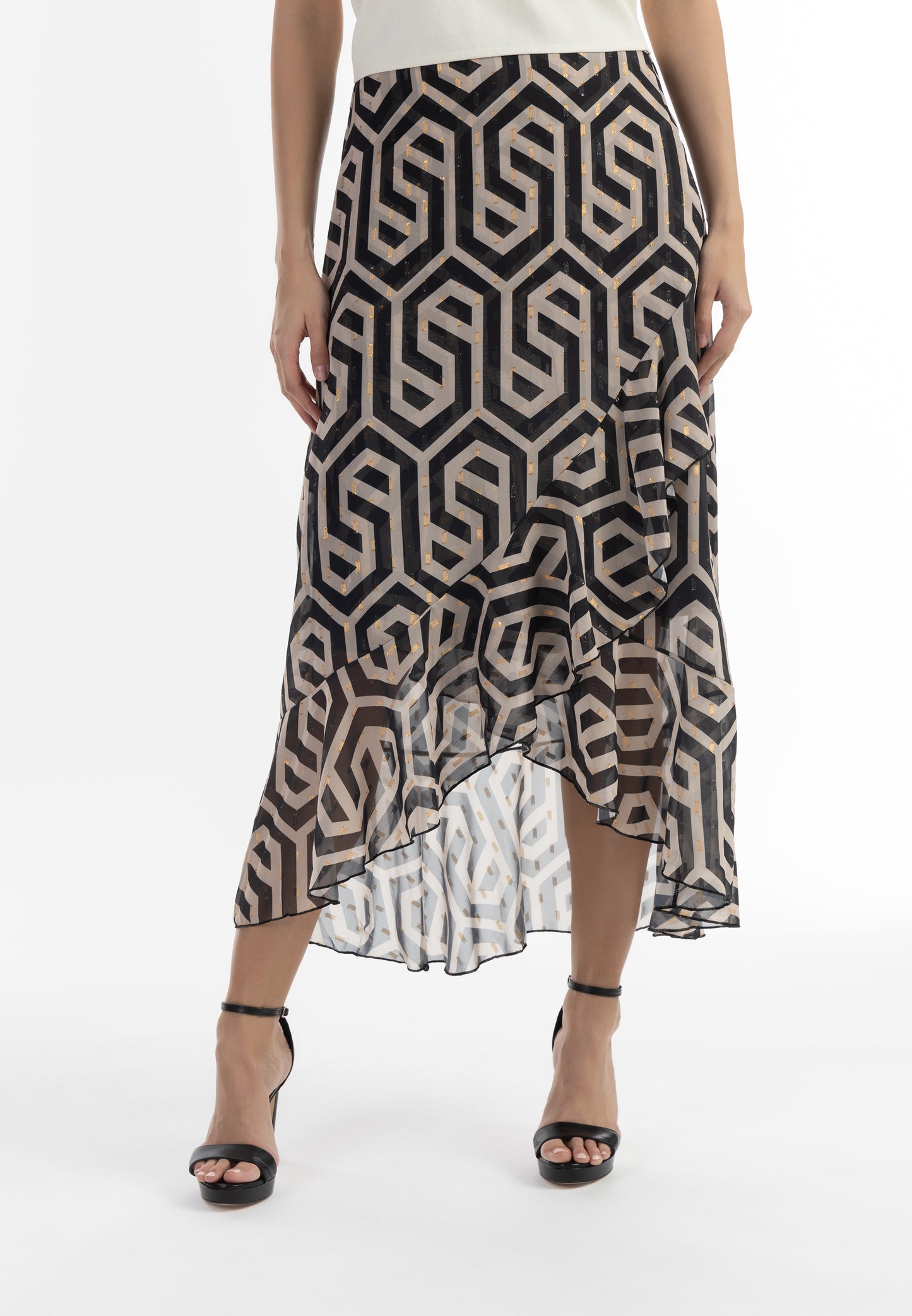 faina women's midi skirt