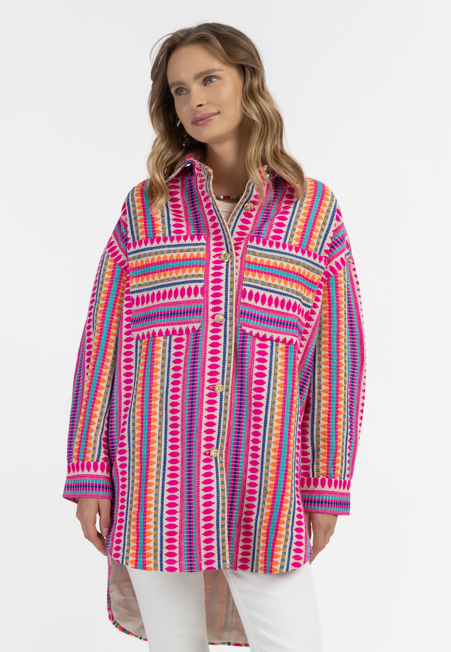 IZIA women's shirt jacket
