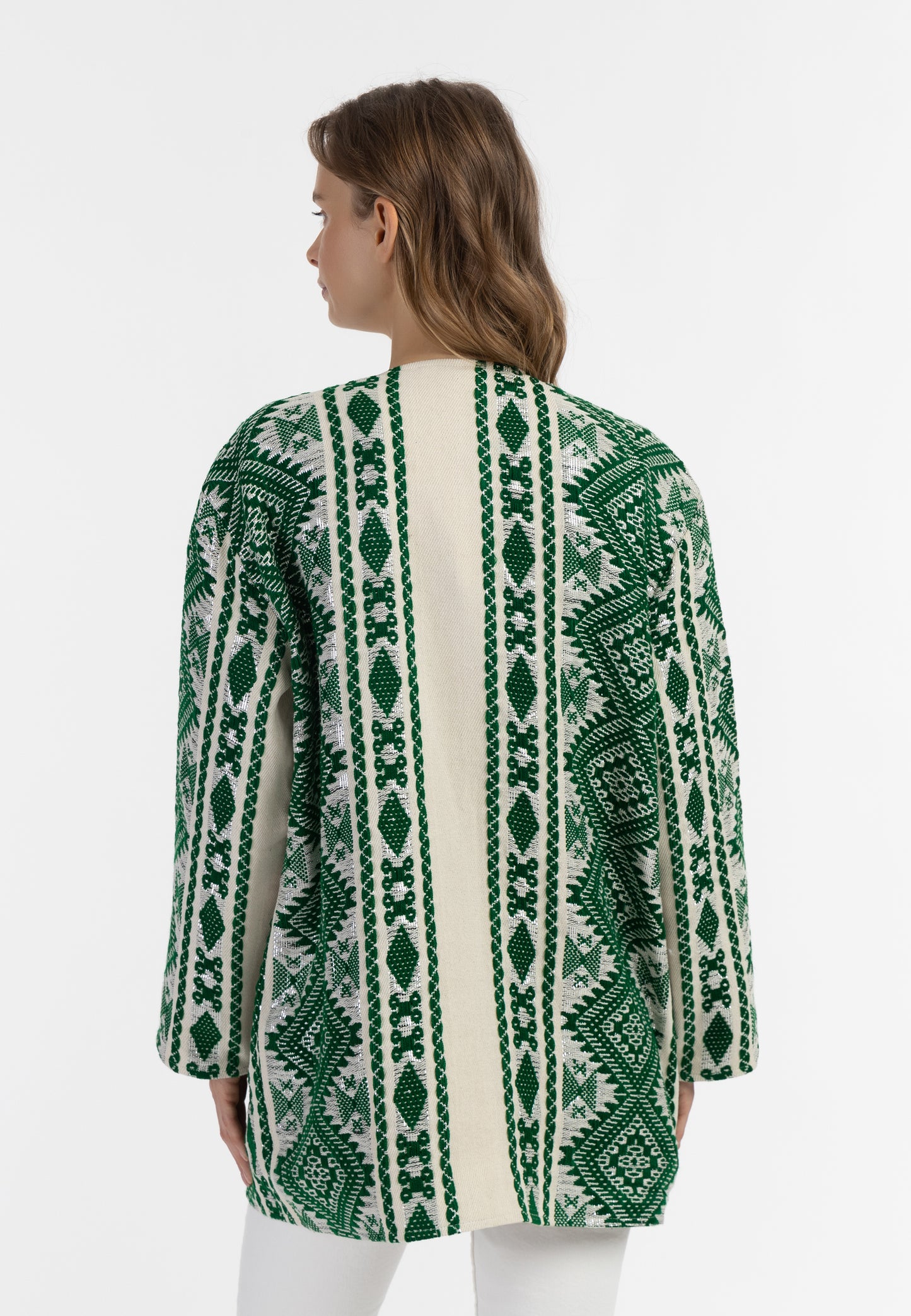 IZIA women's woven short coat