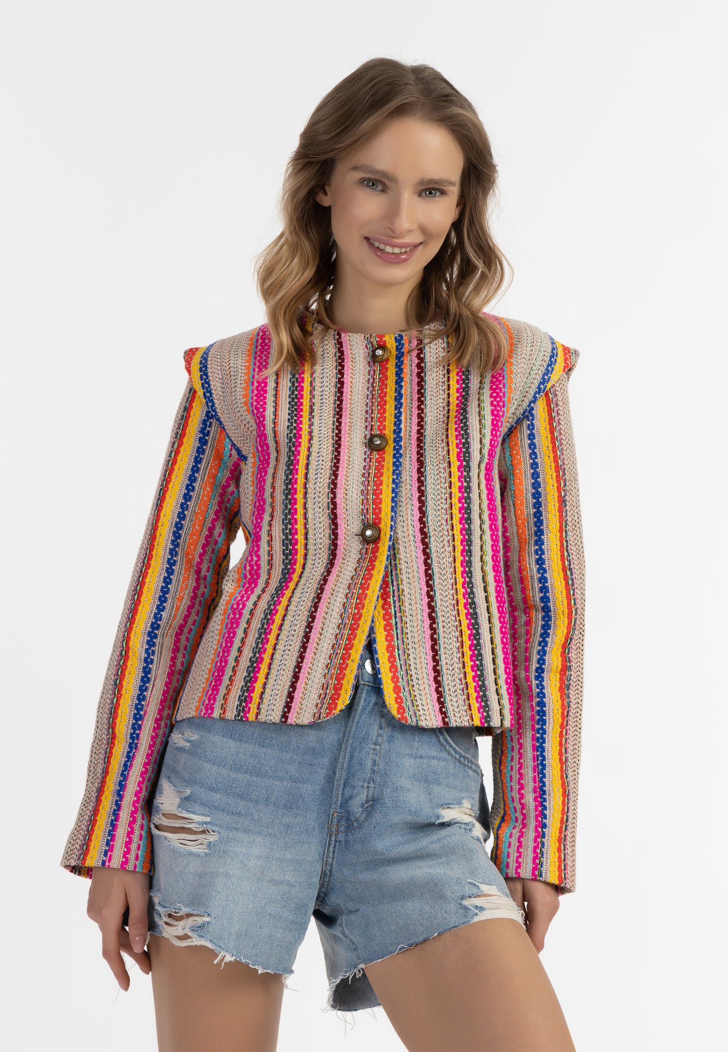IZIA women's short blazer jacket