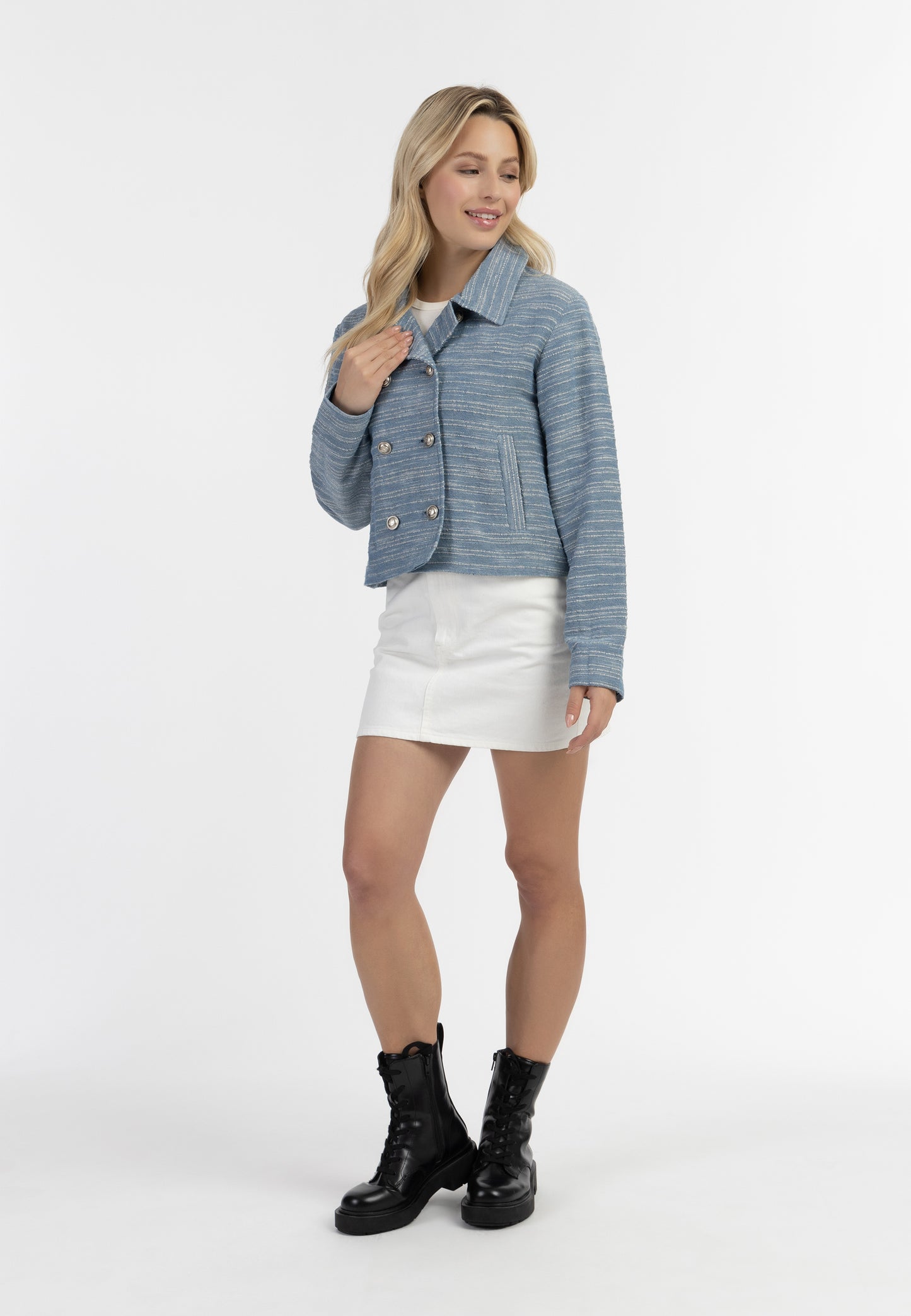 DreiMaster Vintage women's short carbon jacket