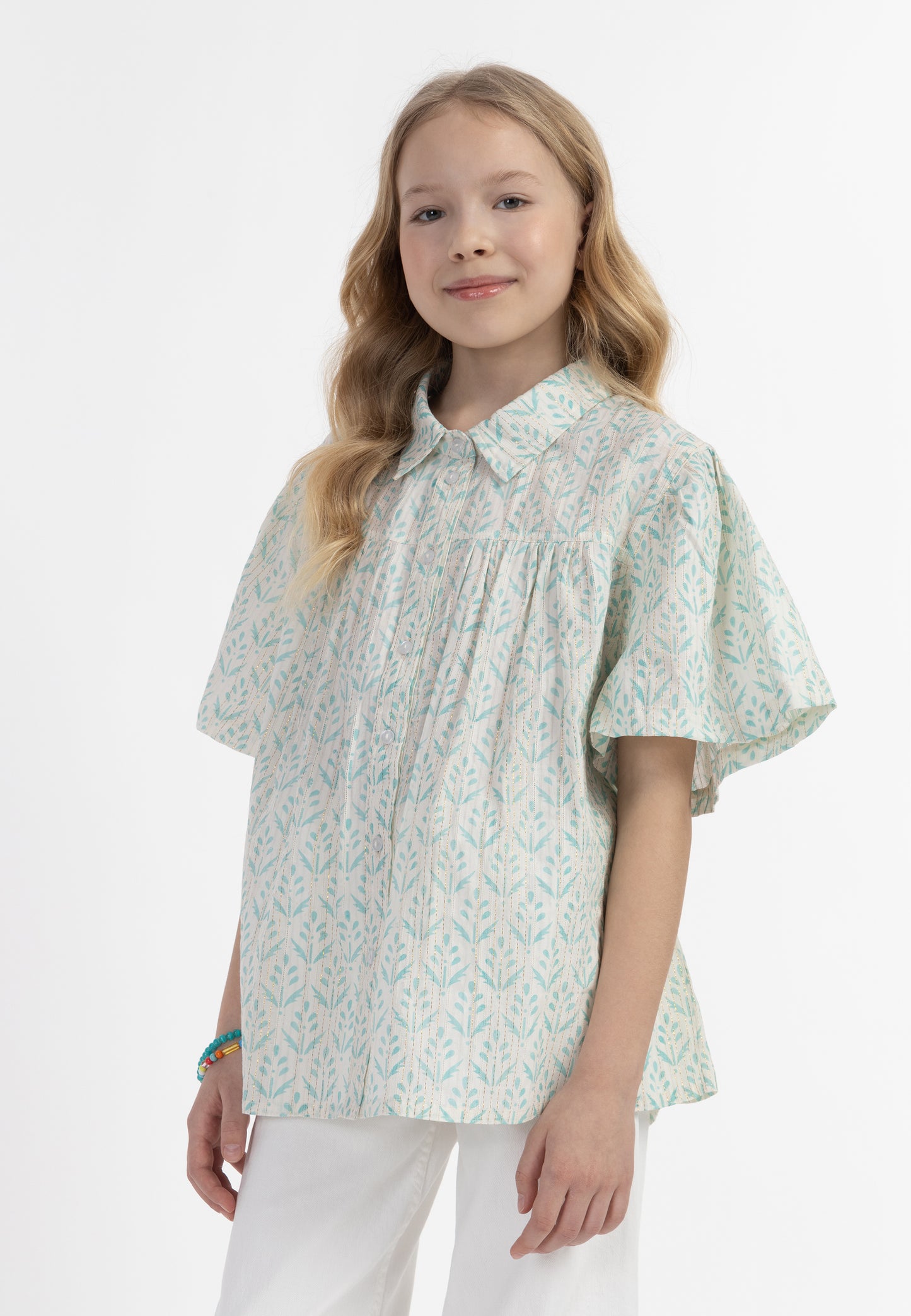 IZIA girl's short sleeve blouse