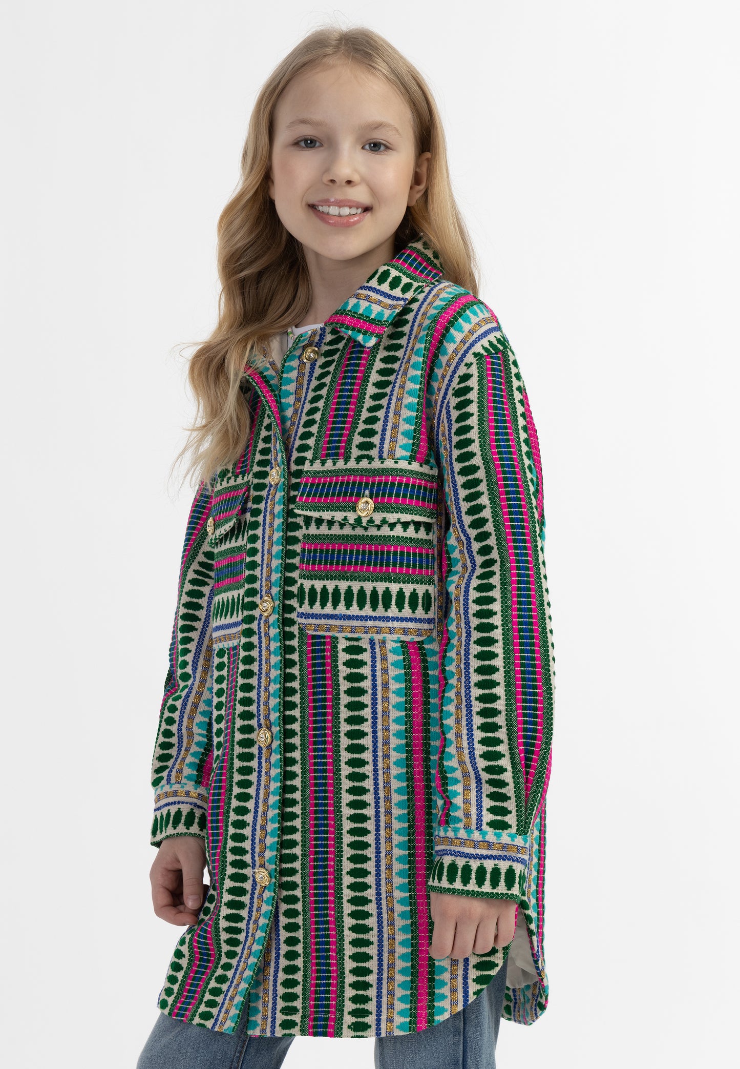 IZIA girl's shirt jacket