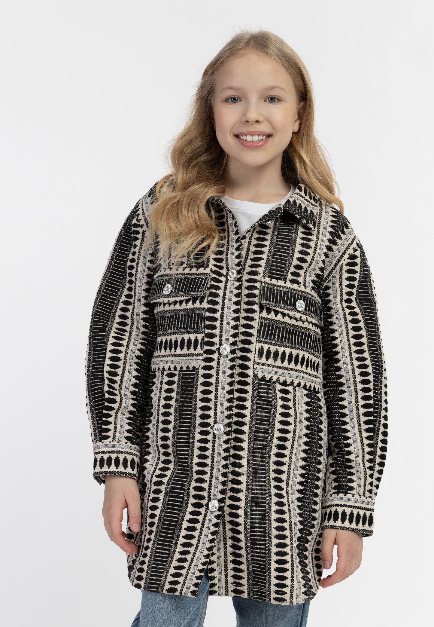 IZIA girl's shirt jacket