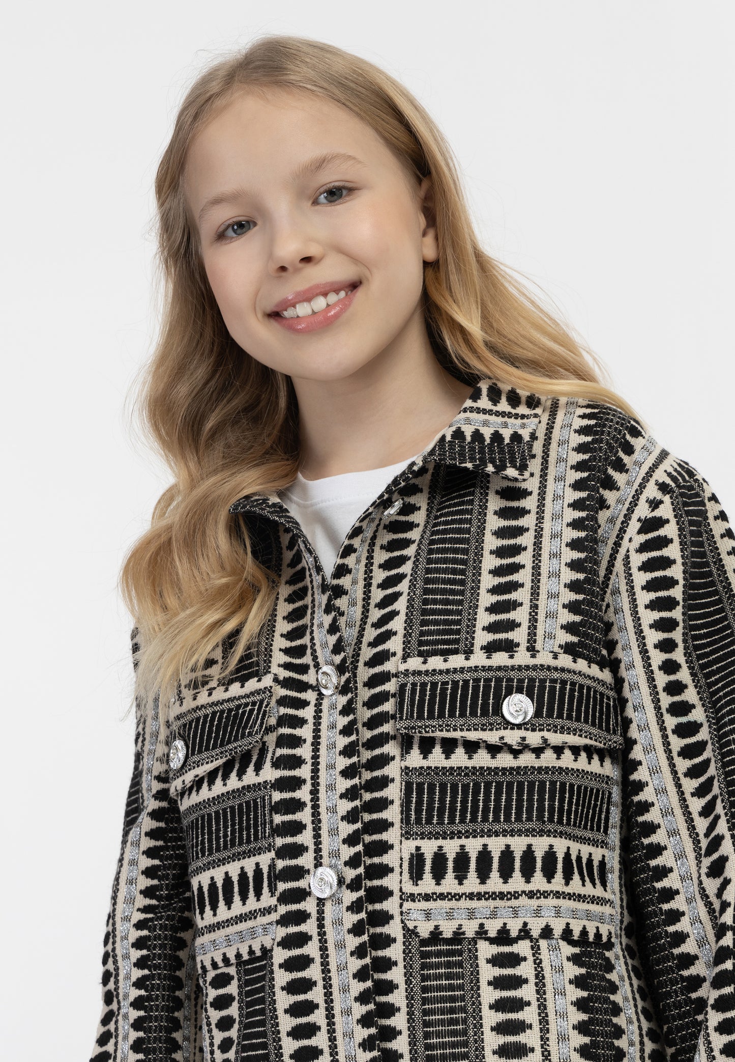 IZIA girl's shirt jacket