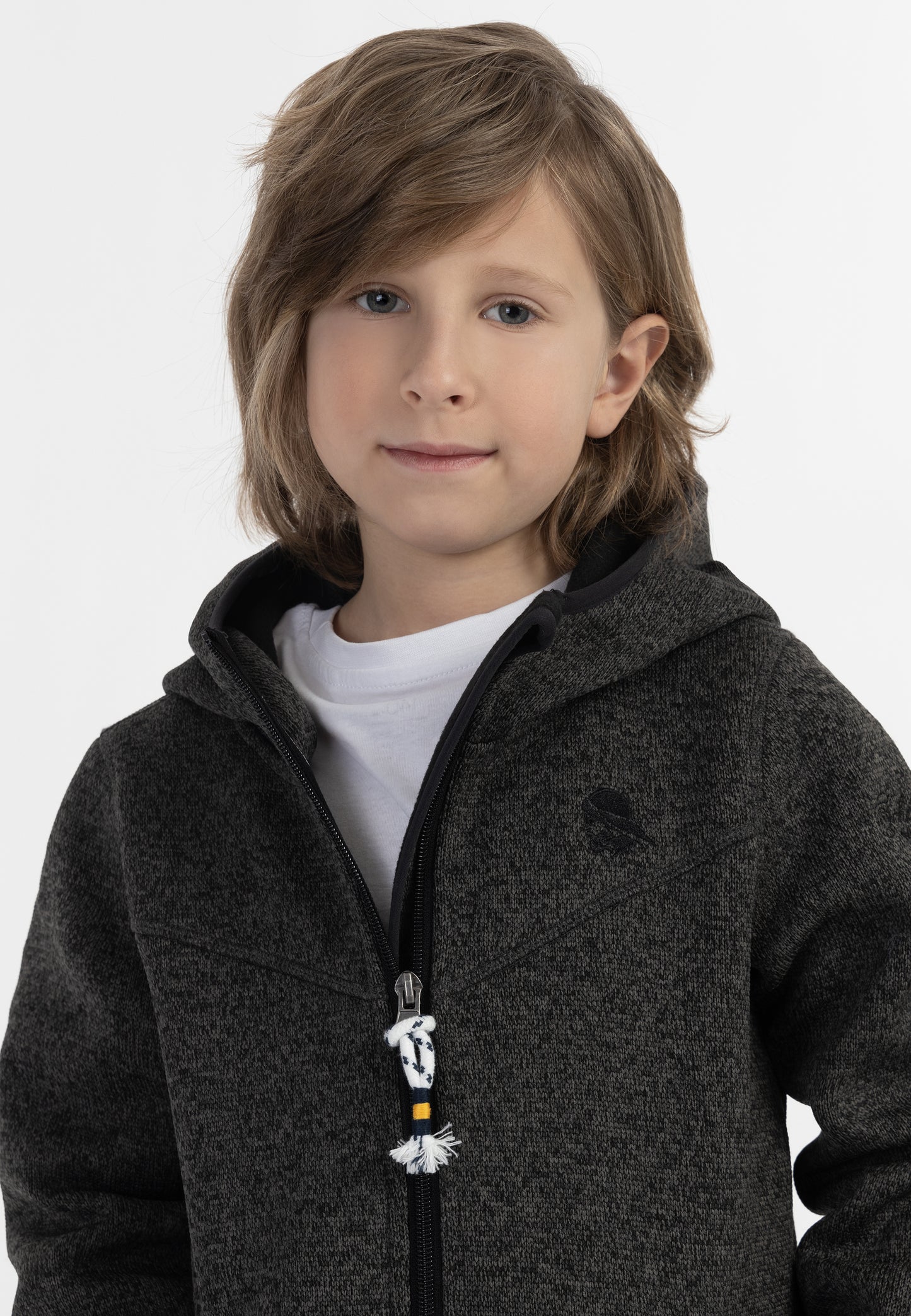 Schmuddelwedda men's Boys knitted fleece jacket