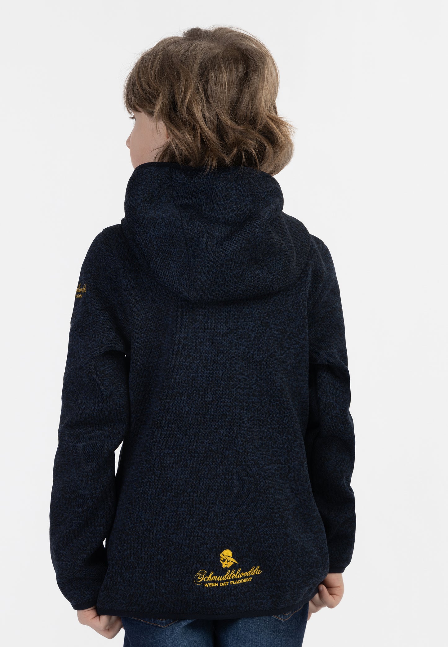 Schmuddelwedda men's Boys knitted fleece jacket