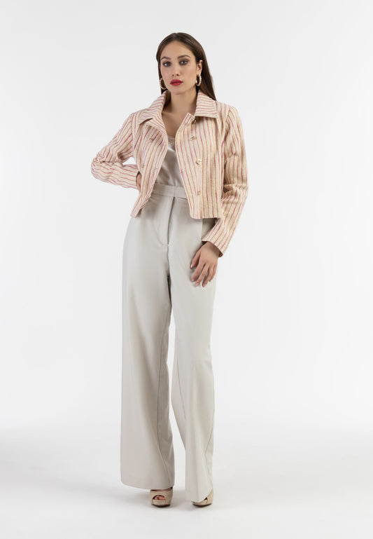 faina women's short carbon jacket