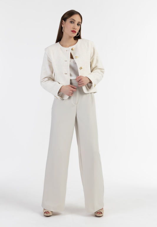 faina women's short blazer jacket