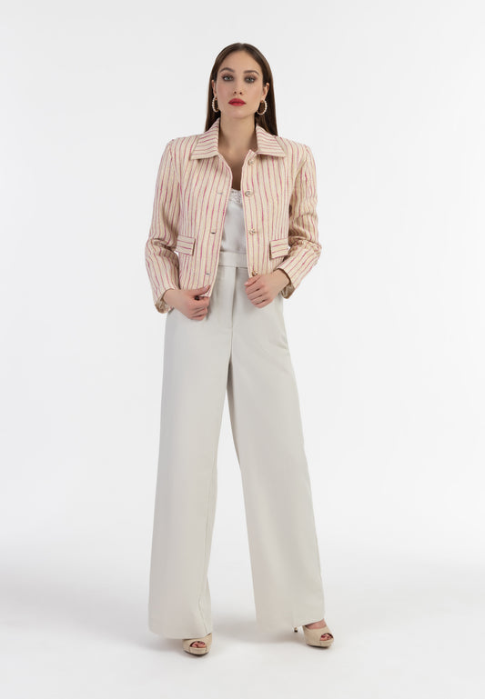 faina women's short blazer jacket