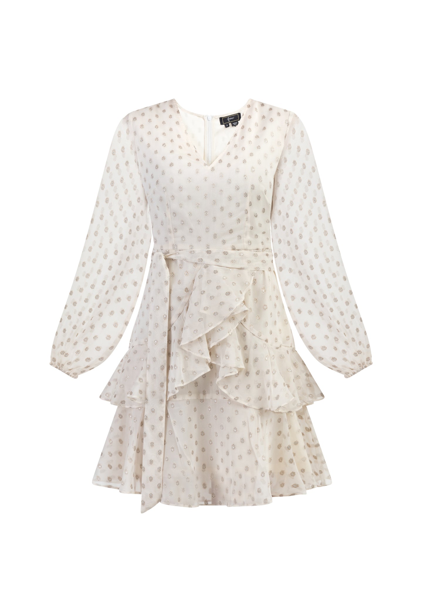 faina women's dress with embroidery