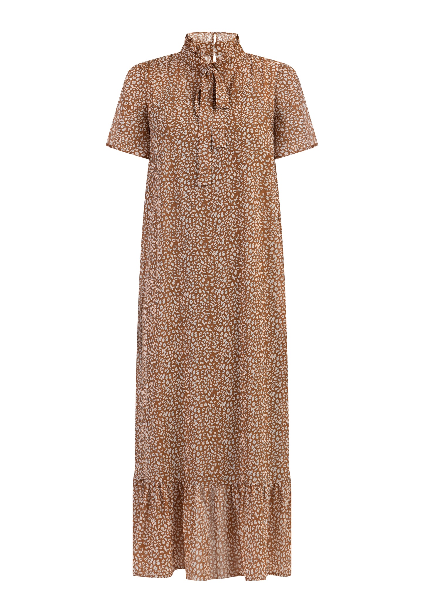 faina women's chiffon midi dress