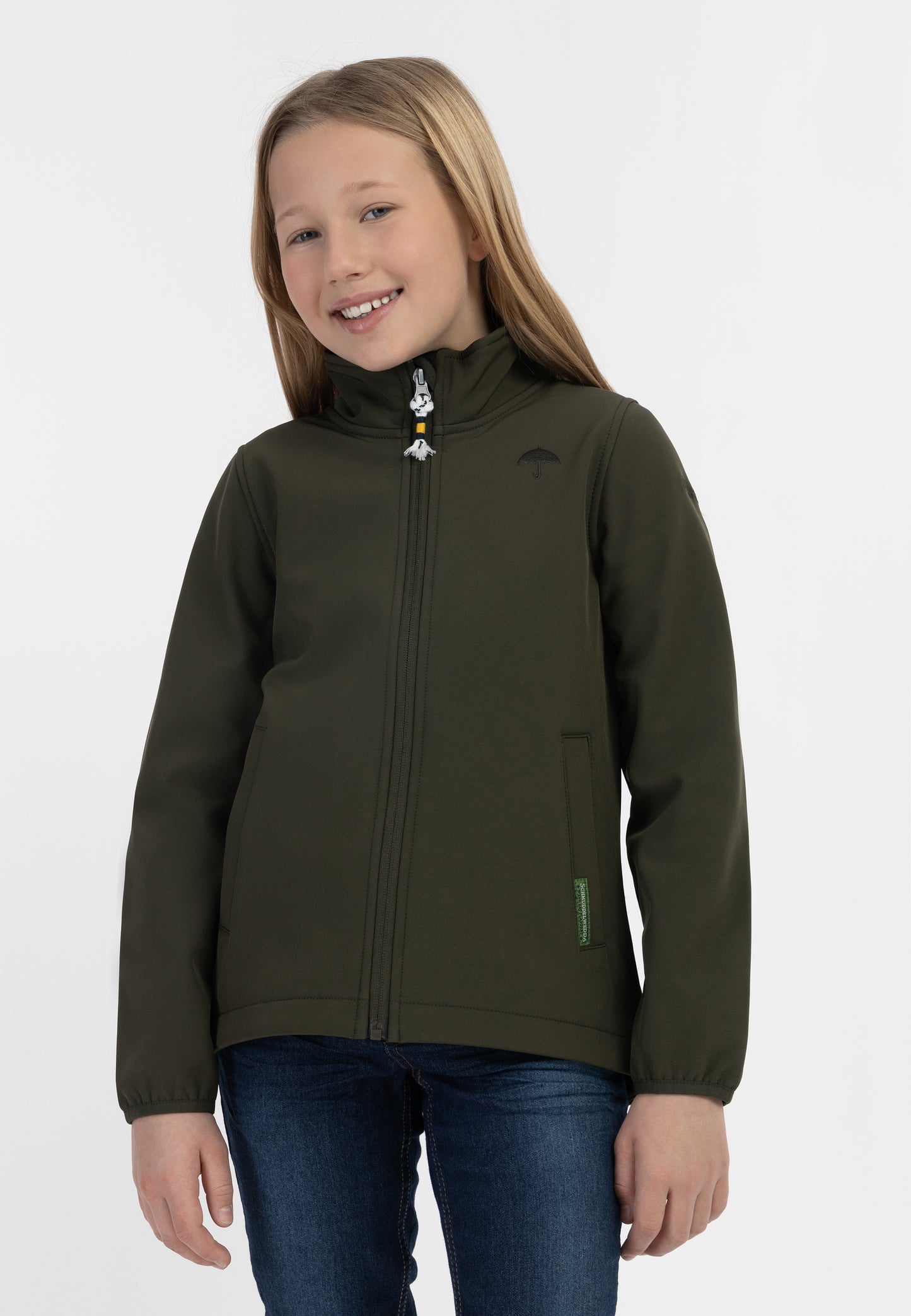 Schmuddelwedda girl's softshell jacket recycled material