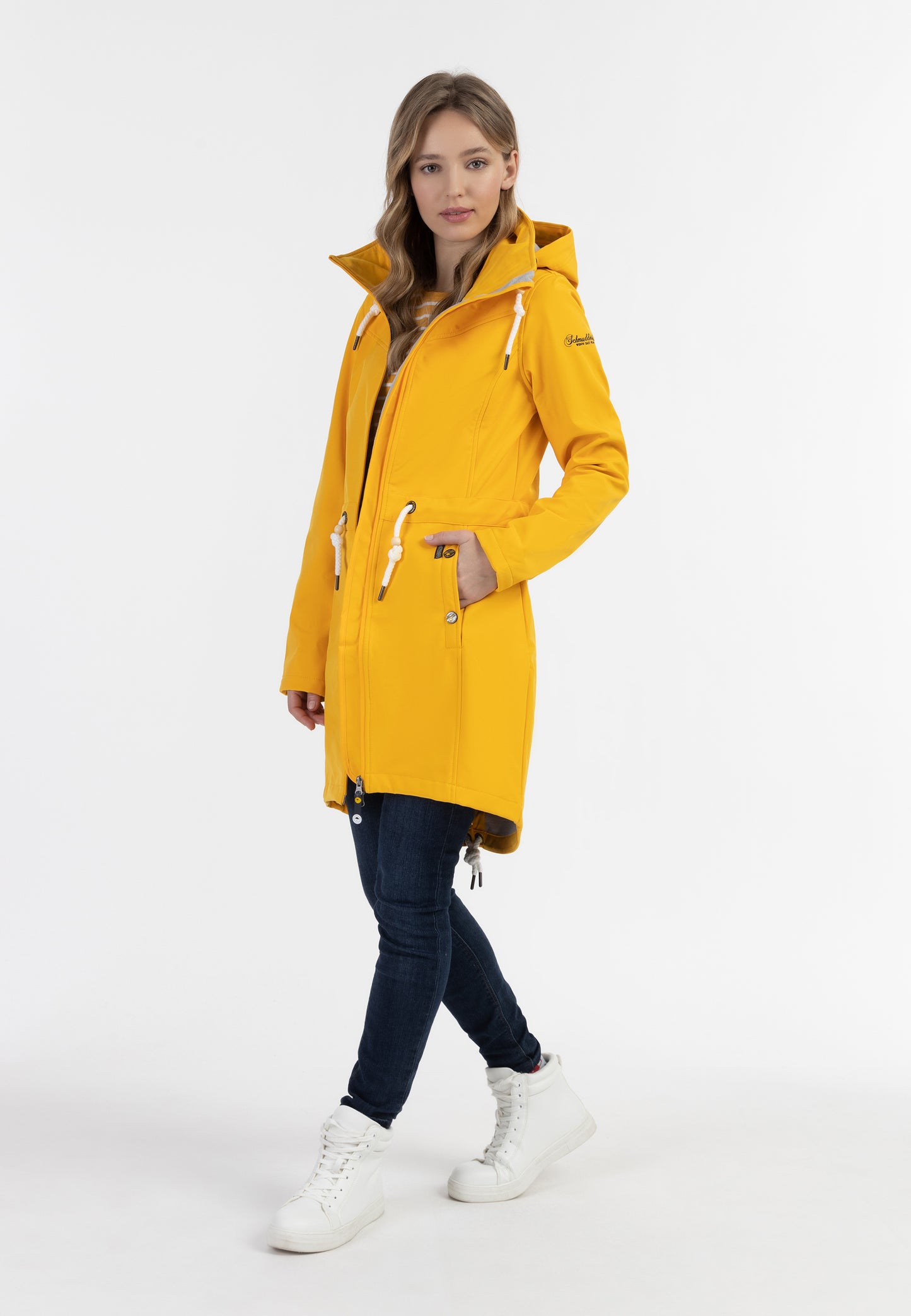 Schmuddelwedda women's softshell coat with magic print