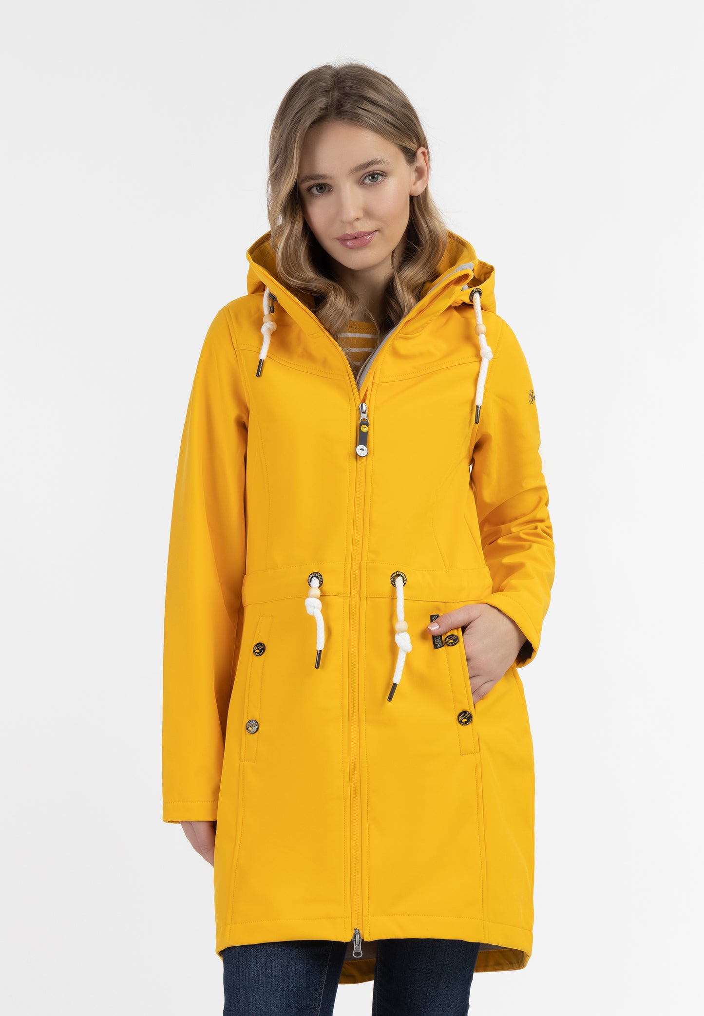 Schmuddelwedda women's softshell coat with magic print
