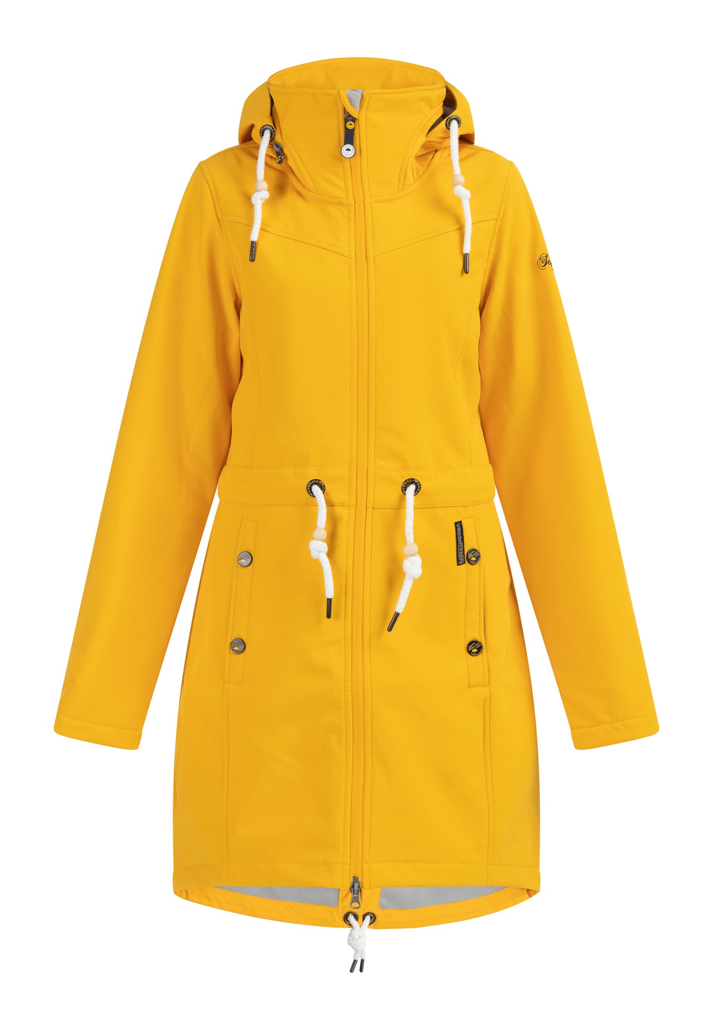 Schmuddelwedda women's softshell coat with magic print