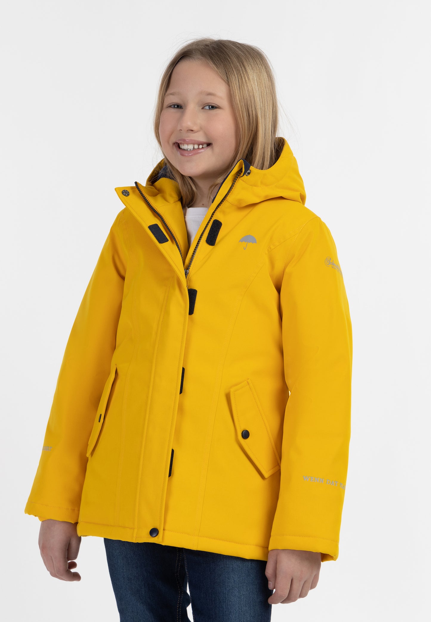 Schmuddelwedda girl's anorak + daypack set