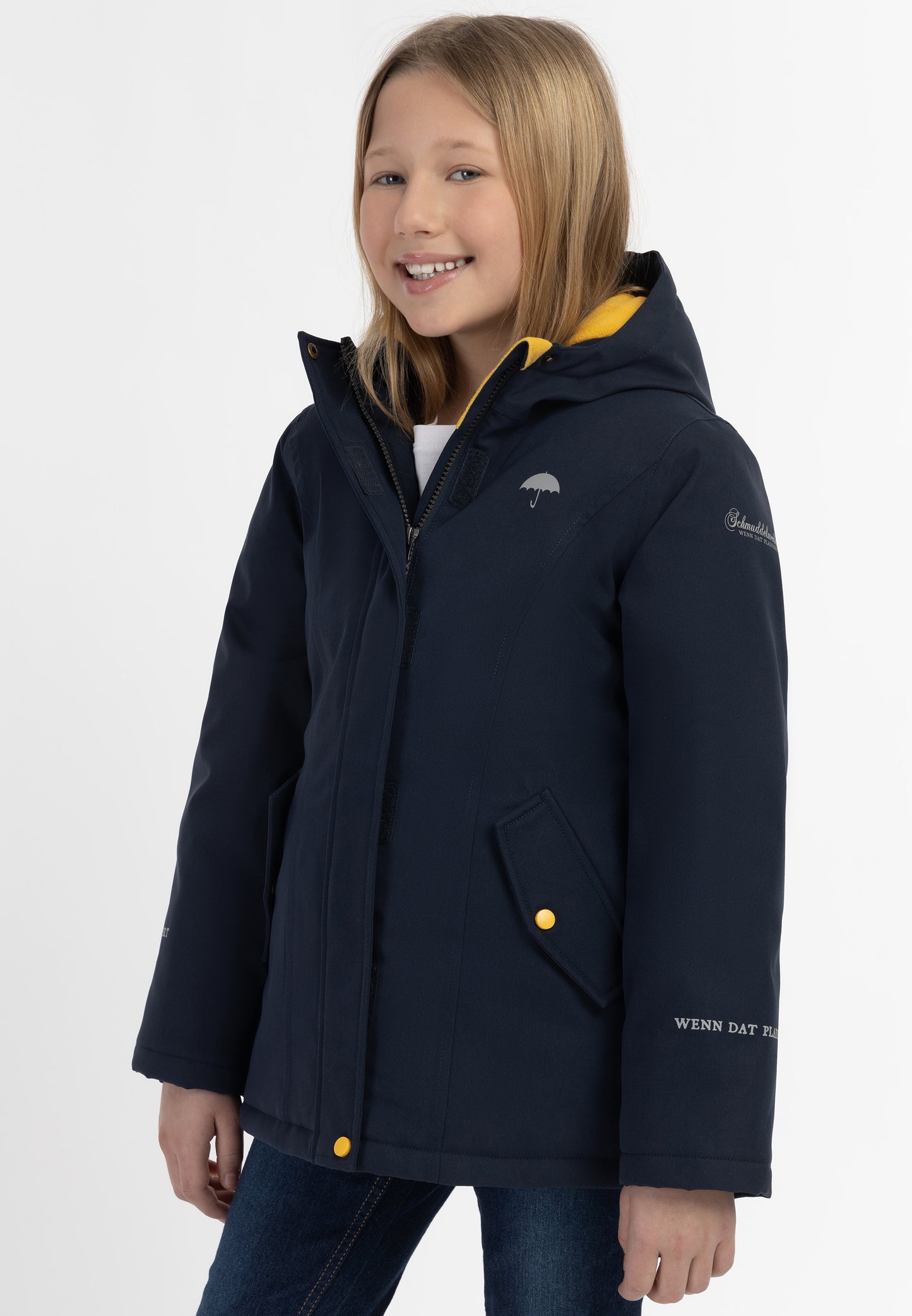 Schmuddelwedda girl's anorak + daypack set
