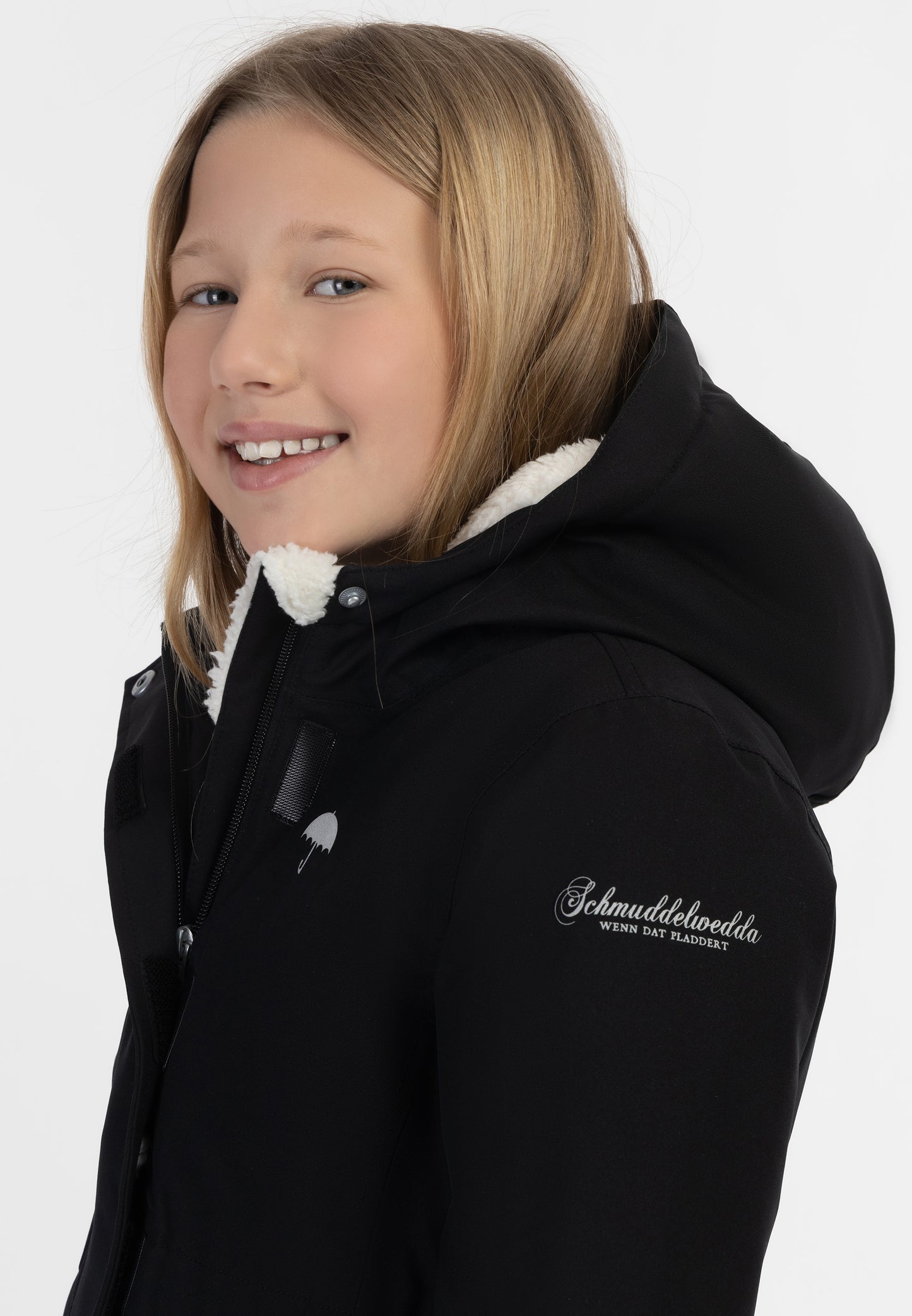 Schmuddelwedda girl's winter jacket