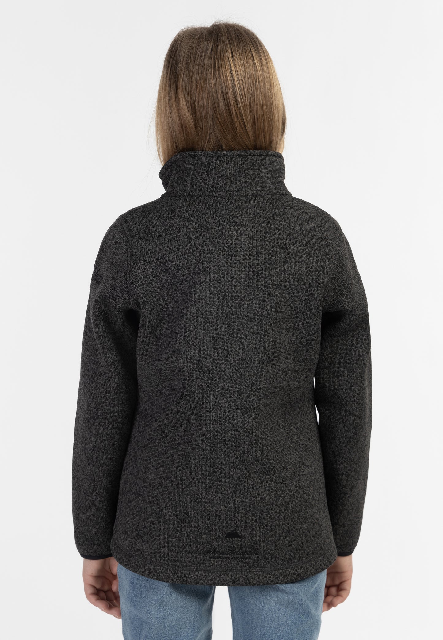 Schmuddelwedda girl's knitted fleece jacket