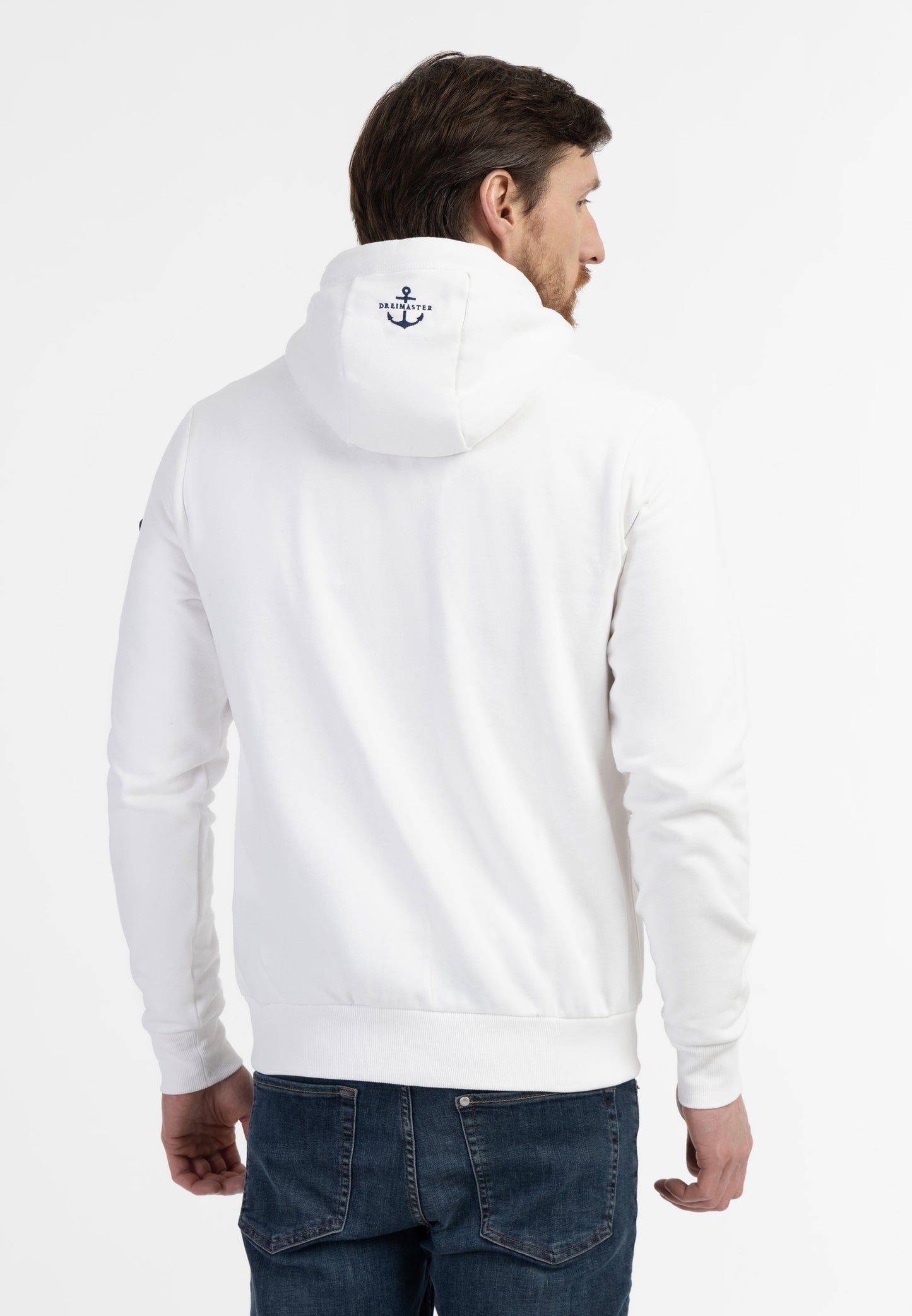 DreiMaster Maritim men's hooded jacket
