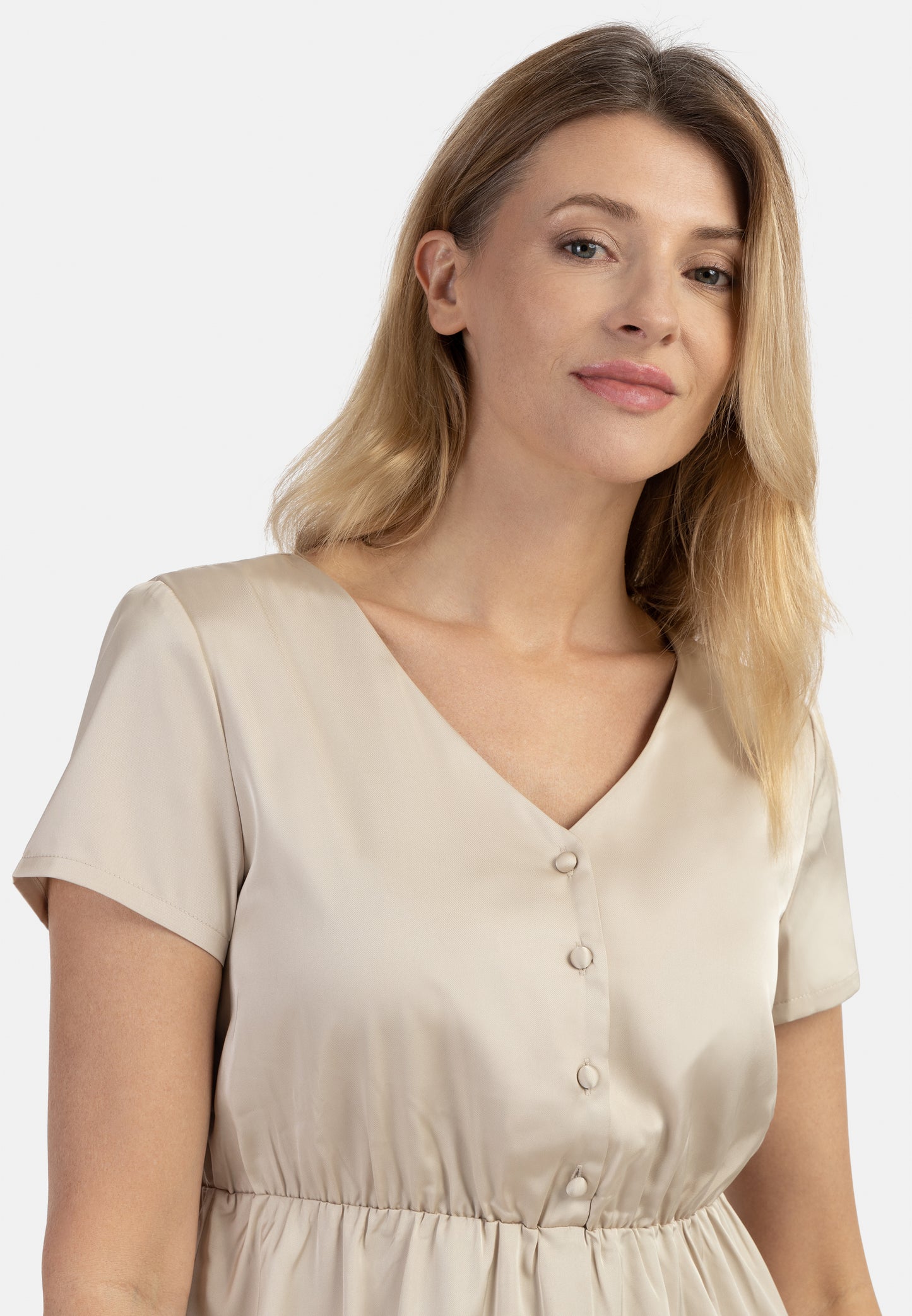 usha BLACK LABEL women's midi dress