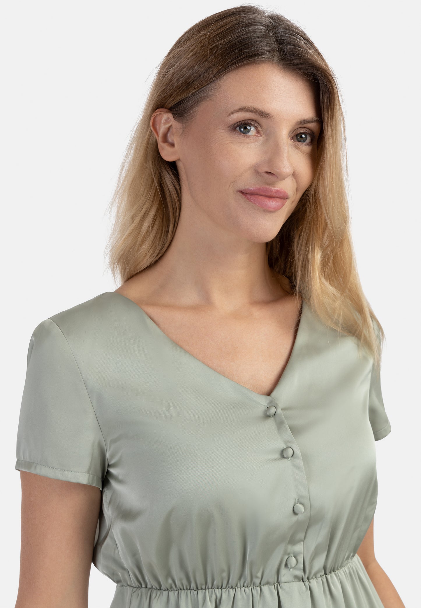 usha BLACK LABEL women's midi dress