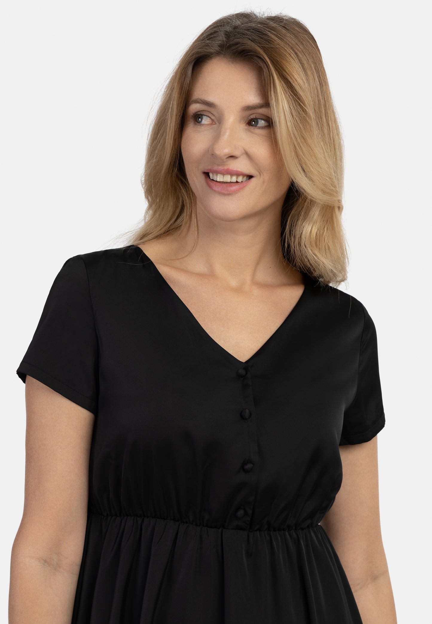 usha BLACK LABEL women's midi dress