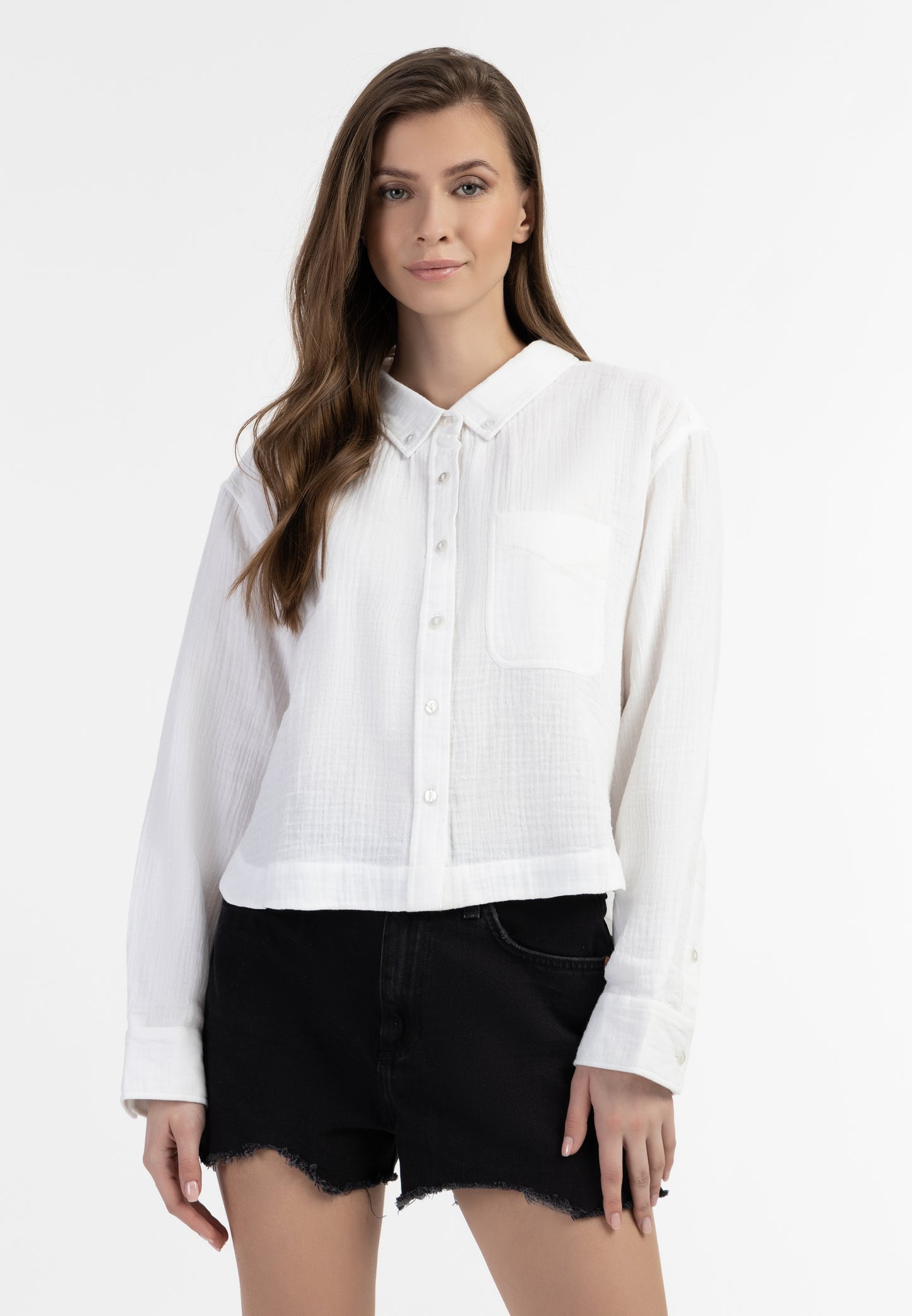 DreiMaster Vintage women's long sleeve blouse
