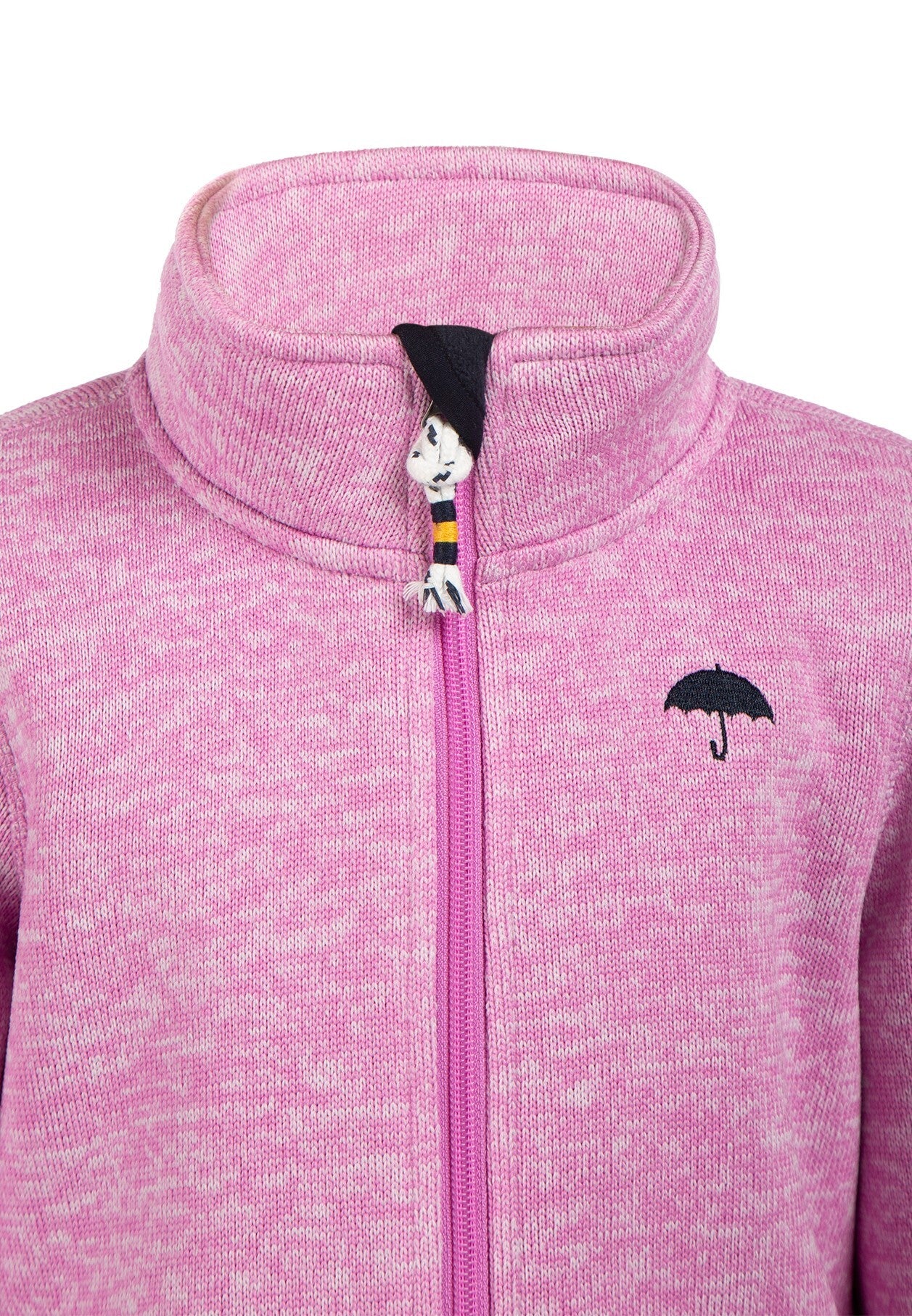 Schmuddelwedda girl's knitted fleece jacket