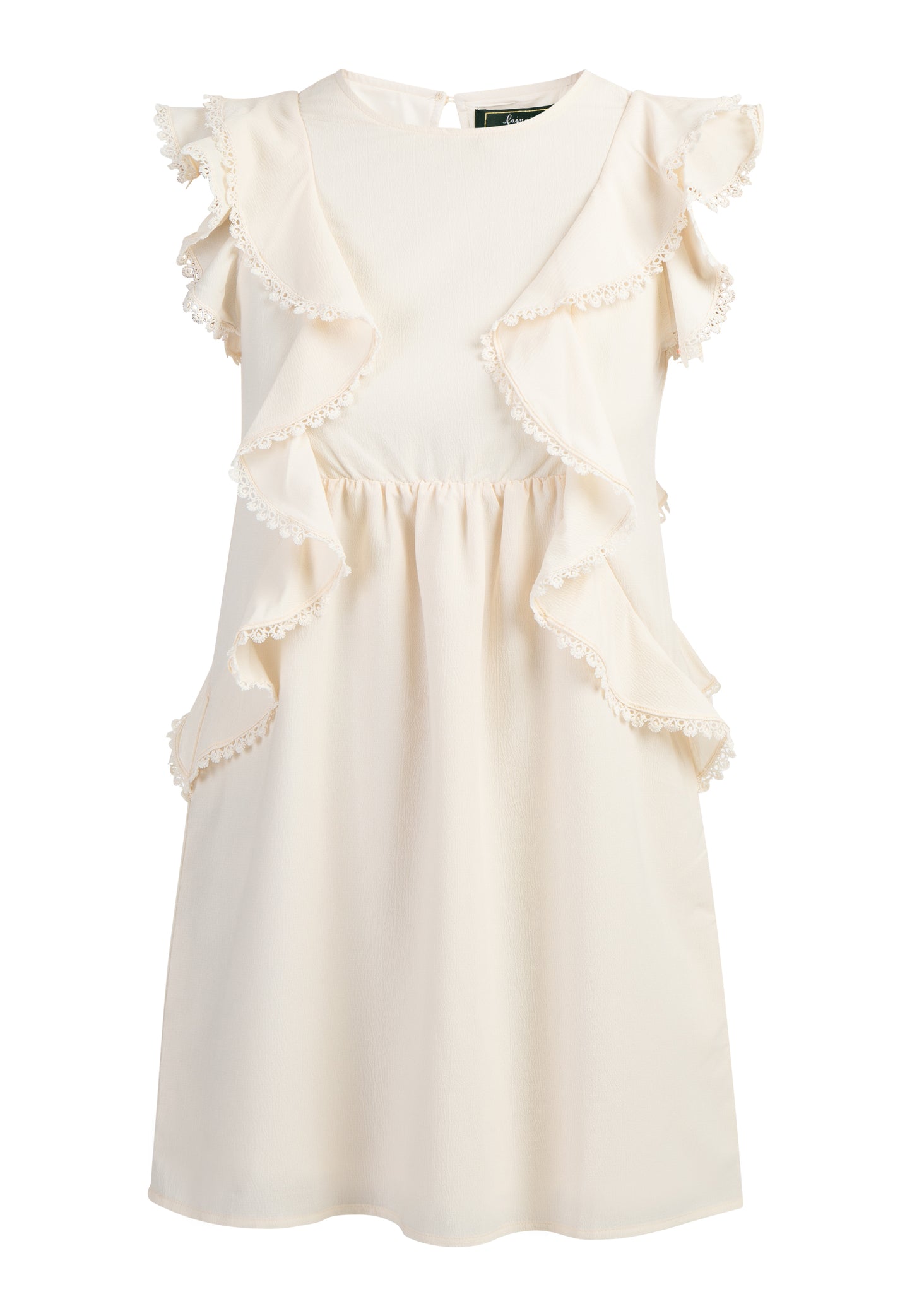 faina women's mini dress with ruffles