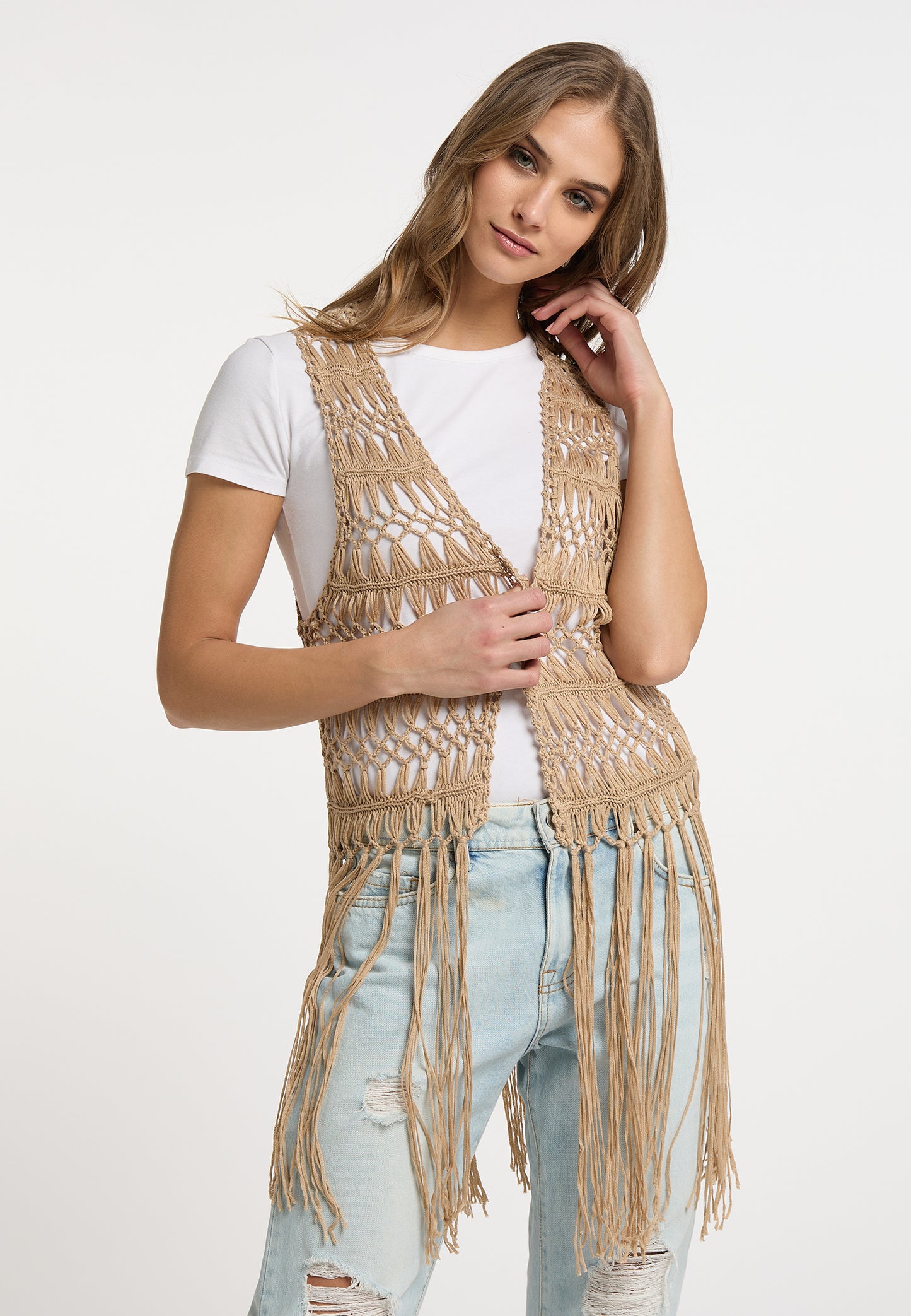 IZIA women's knitted vest