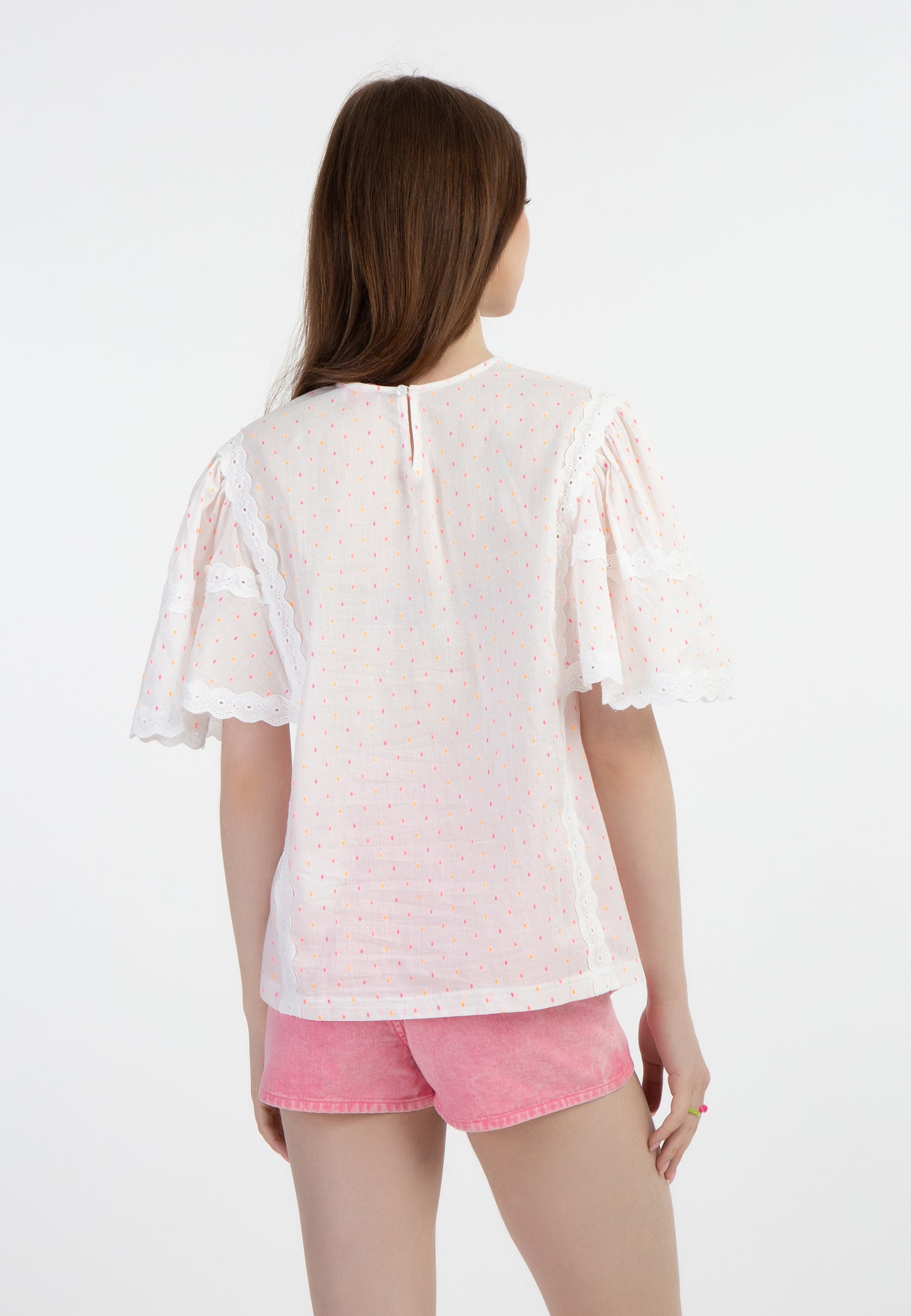 myMo women's blouse with lace