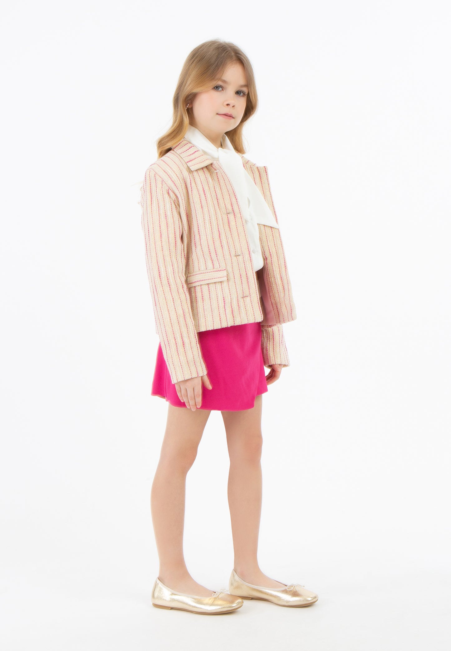 faina girl's blazer jacket