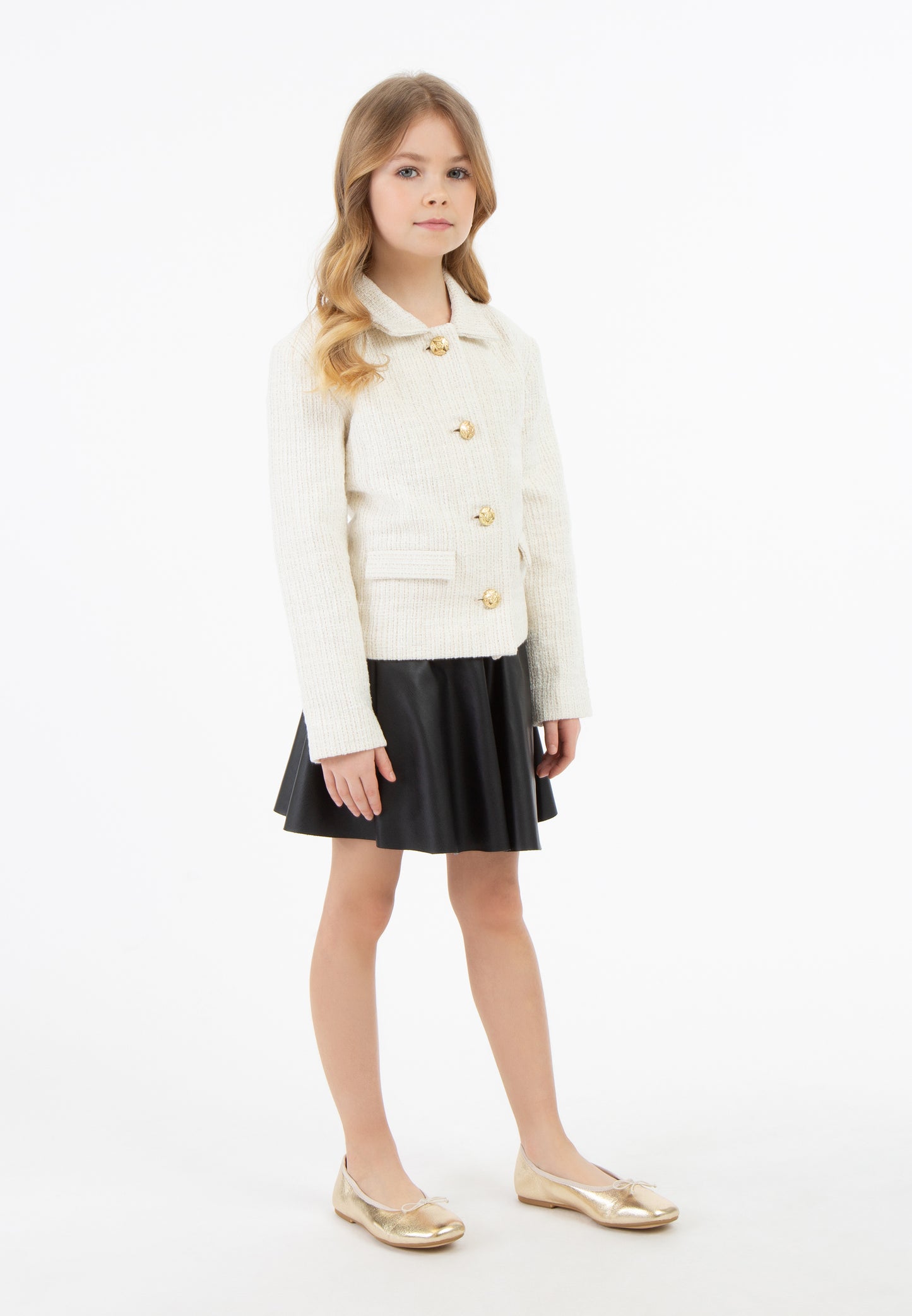 faina girl's blazer jacket