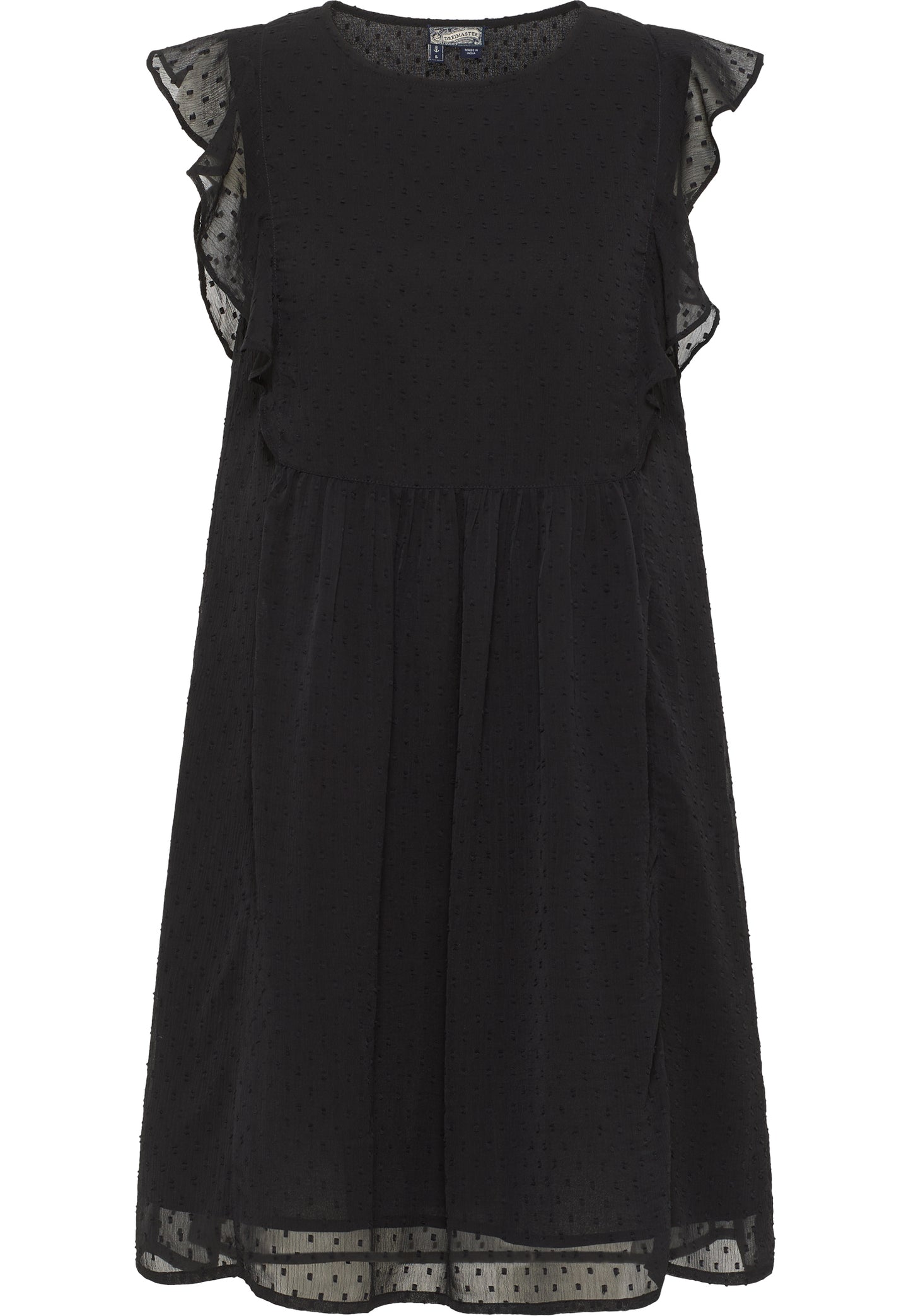 DreiMaster Vintage women's midi dress with ruffles