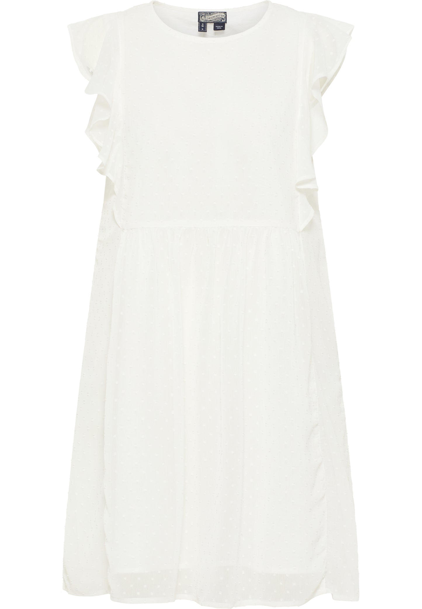 DreiMaster Vintage women's midi dress with ruffles