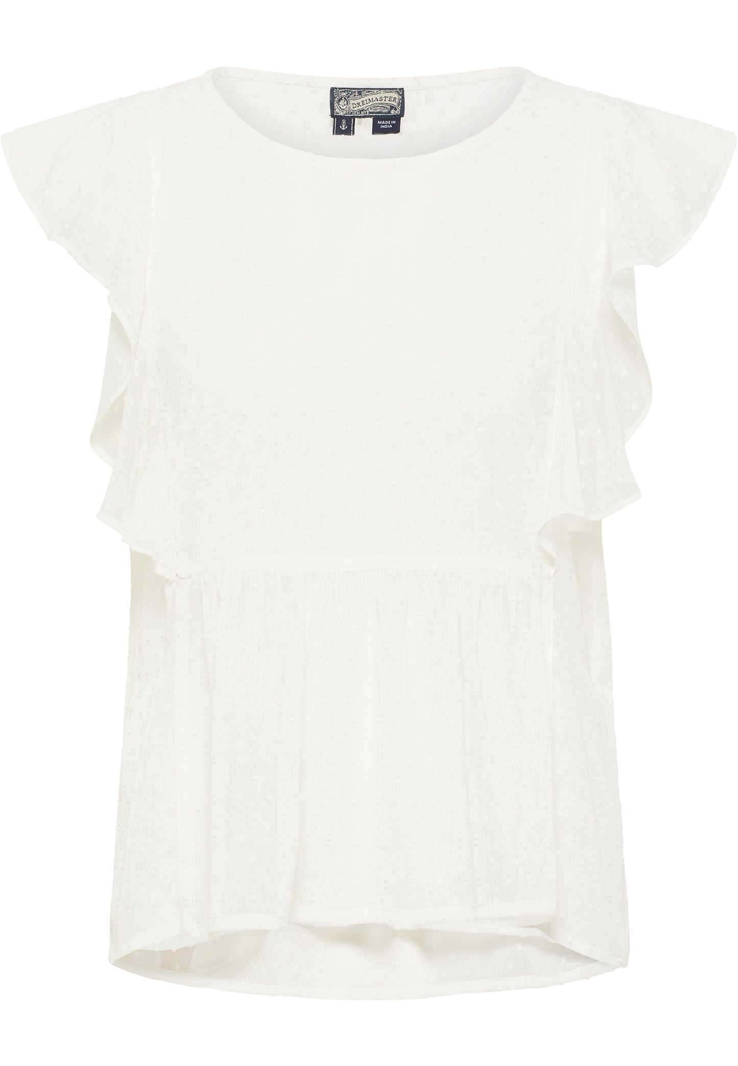 DreiMaster Vintage women's short sleeve blouse