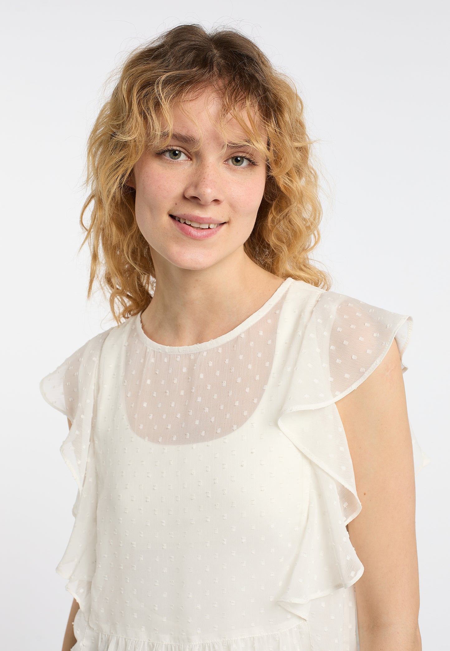 DreiMaster Vintage women's short sleeve blouse